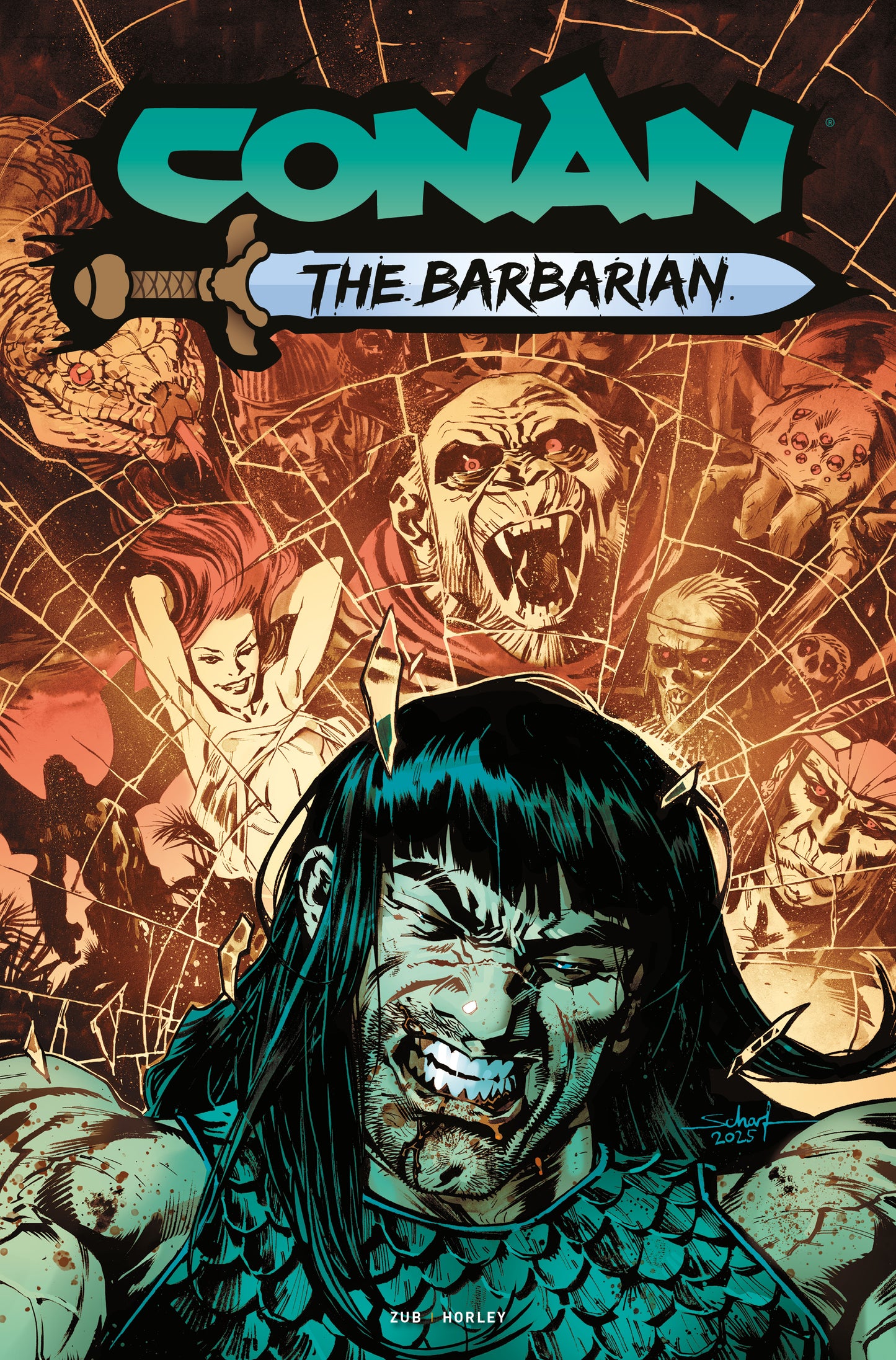 CONAN THE BARBARIAN #25 CVR D JONAS SCHARF VAR (MR)