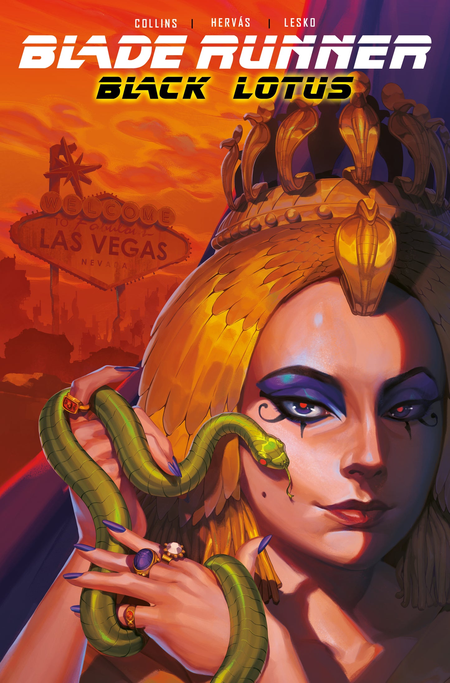 BLADE RUNNER BLACK LOTUS LAS VEGAS #2 (OF 4) CVR B VV GLASS VAR (MR)