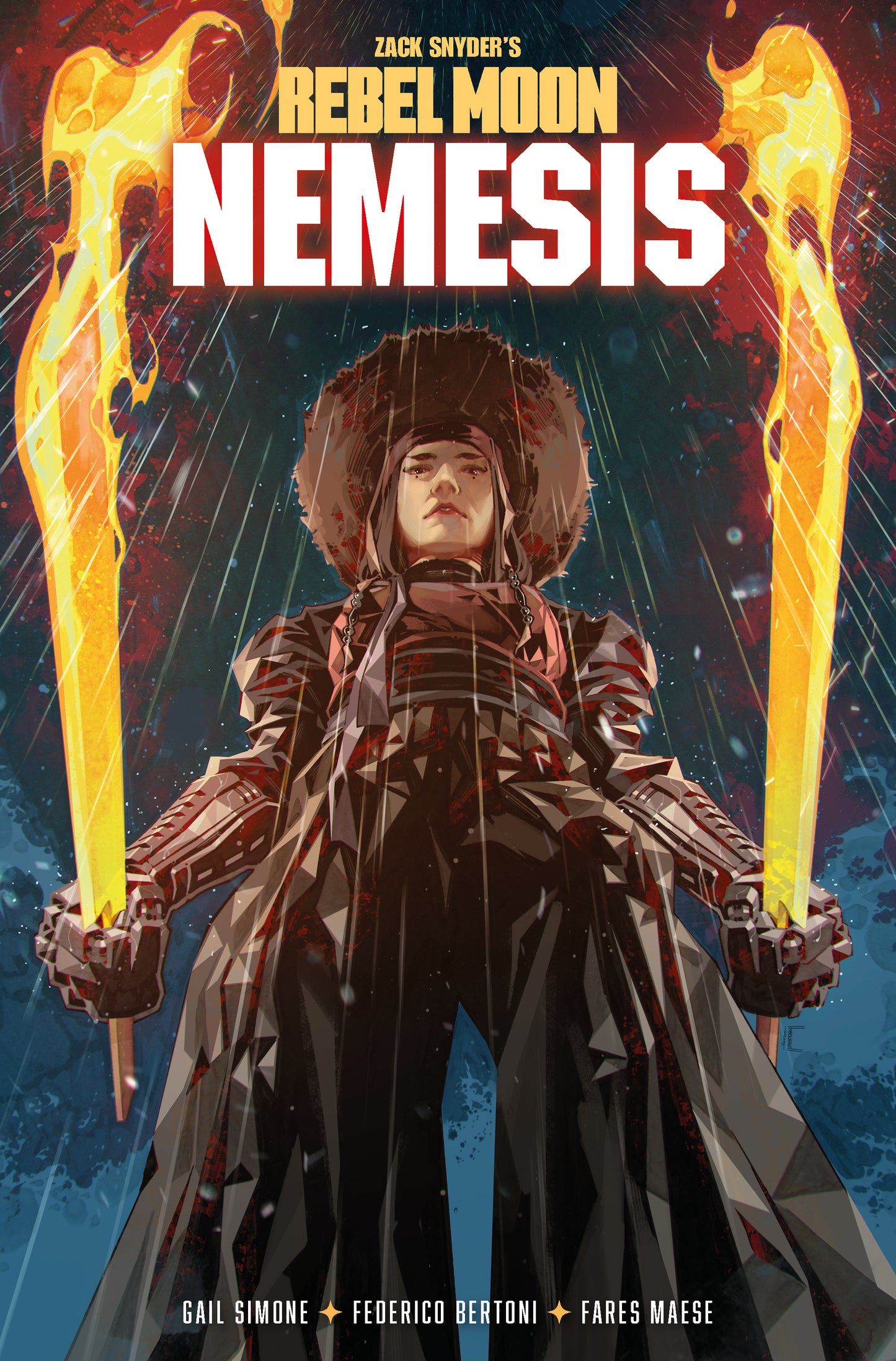 REBEL MOON NEMESIS #1 (OF 4) CVR G SDCC EXCLUSIVE KAEL NGU FOIL TRADE VAR Limited to 500 copies