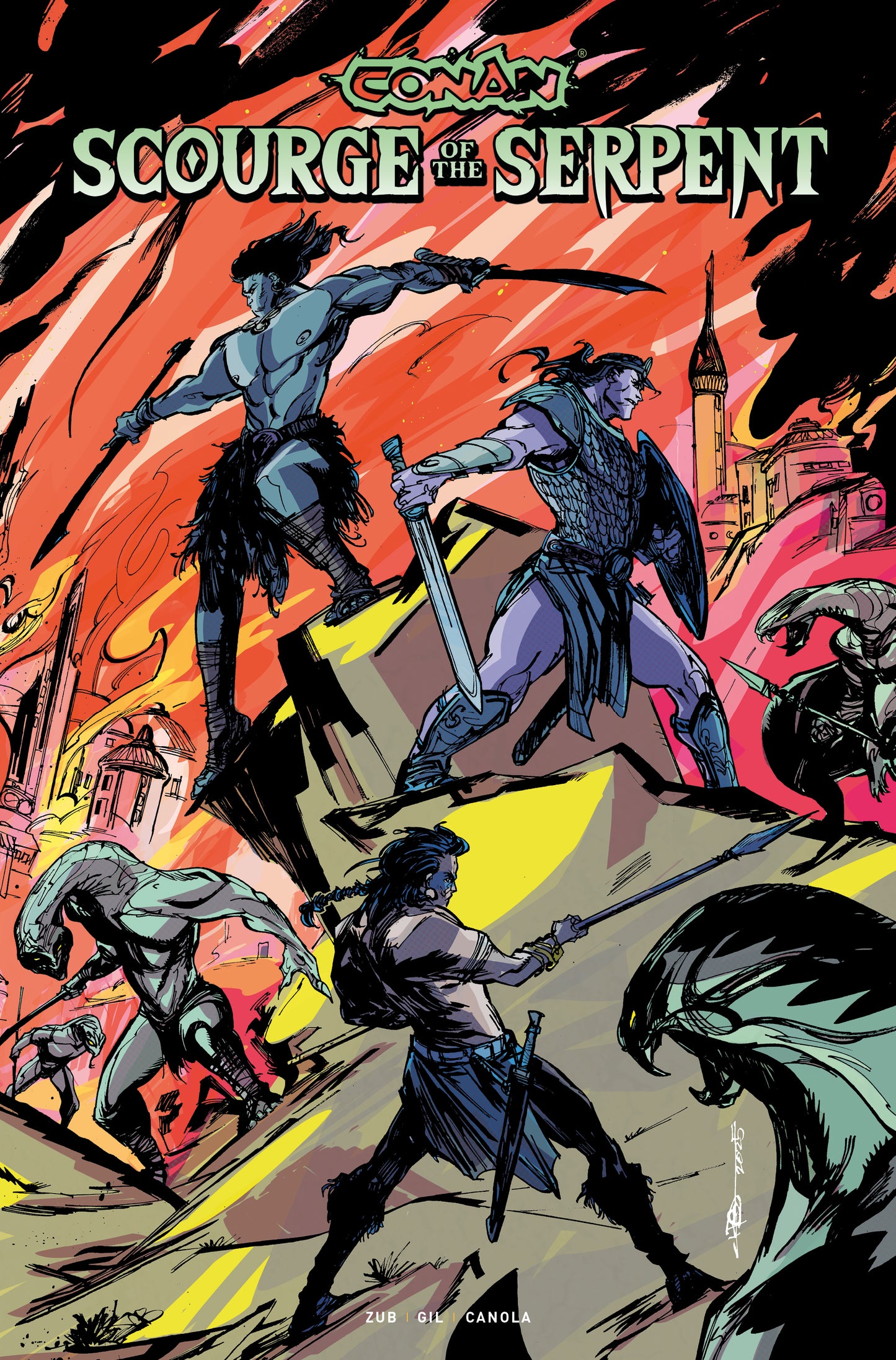 CONAN THE BARBARIAN SCOURGE OF THE SERPENT #2 (OF 4) CVR E ERYK DONONVAN VAR (MR)