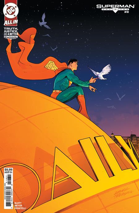 SUPERMAN UNLIMITED #18 CVR C RAFAEL PEREZ CARD STOCK VAR