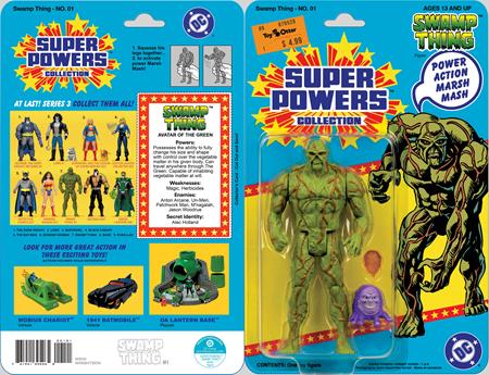SWAMP THING #1 FACSIMILE EDITION CVR B JASON GEYER & ALEX SAVIUK SWAMP THING SUPER POWERS CARD STOCK VAR