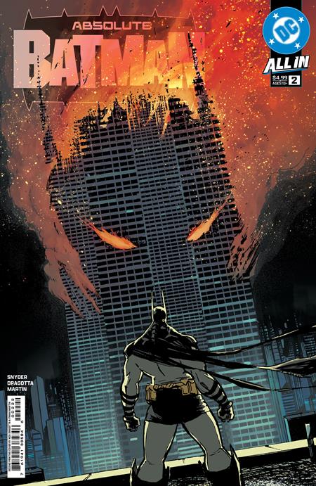 Absolute Batman #2 Second Printing Cover A Nick Dragotta