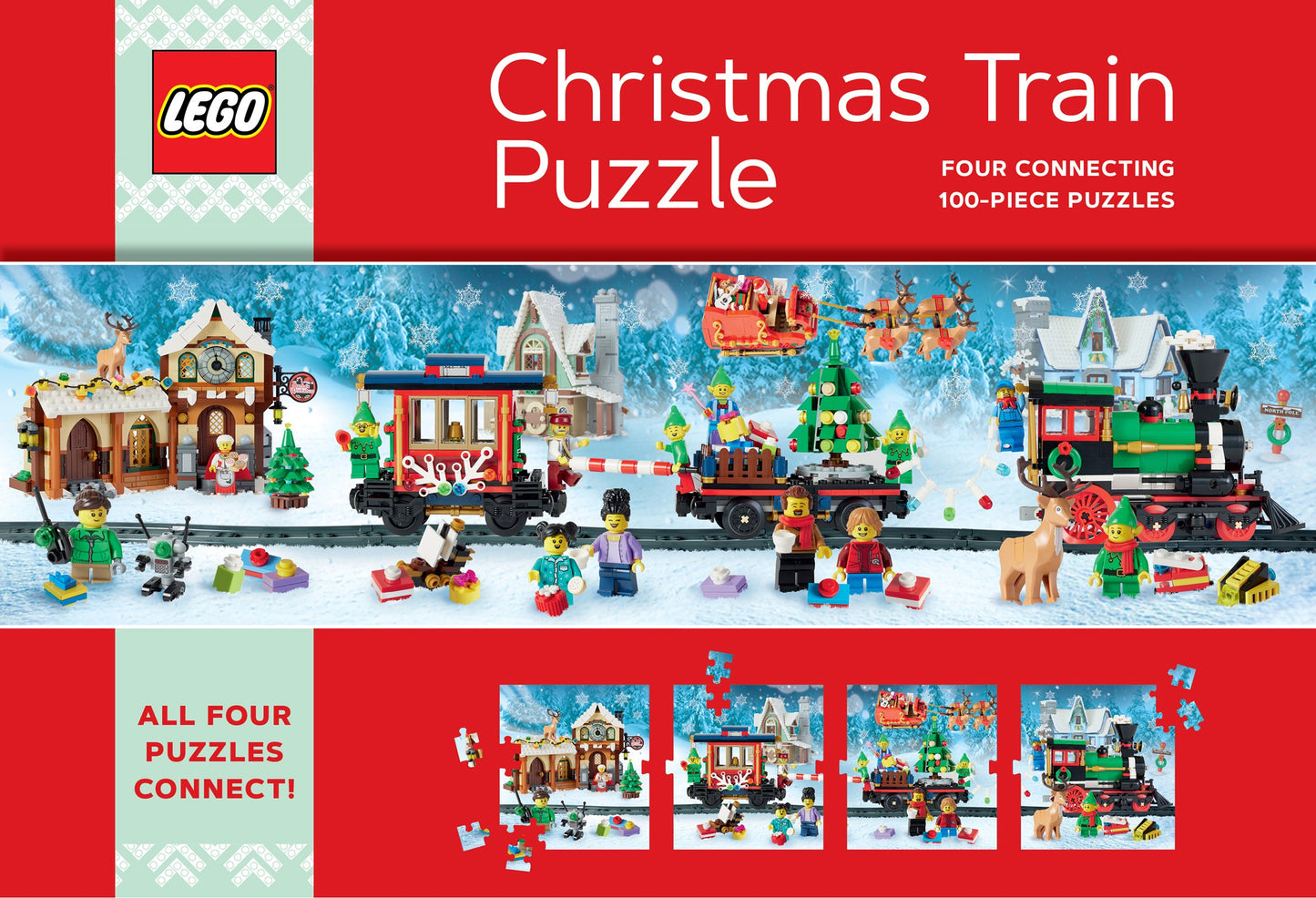 LEGO CHRISTMAS TRAIN PUZZLE