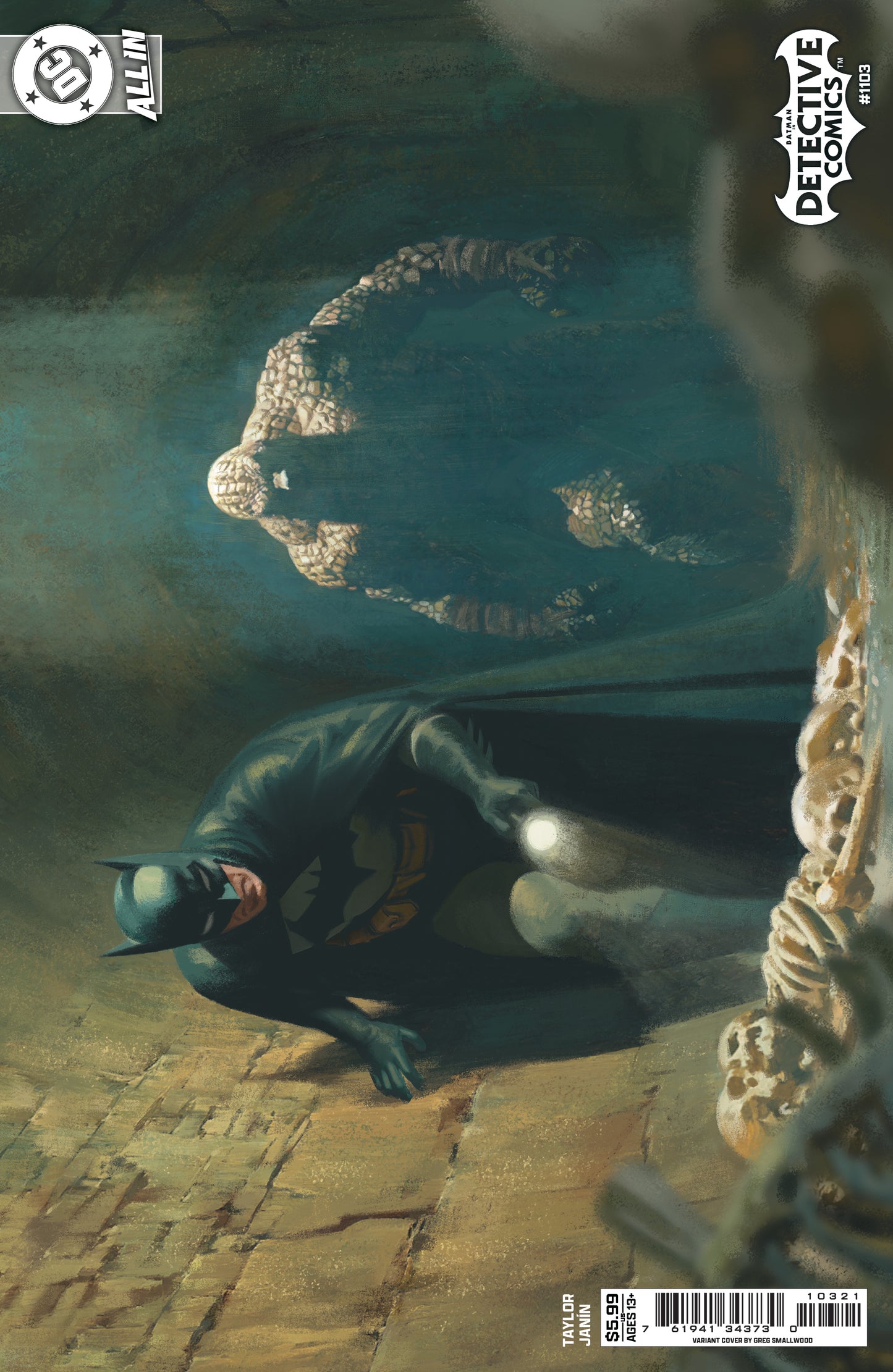 DETECTIVE COMICS #1103 CVR B GREG SMALLWOOD CARD STOCK VAR