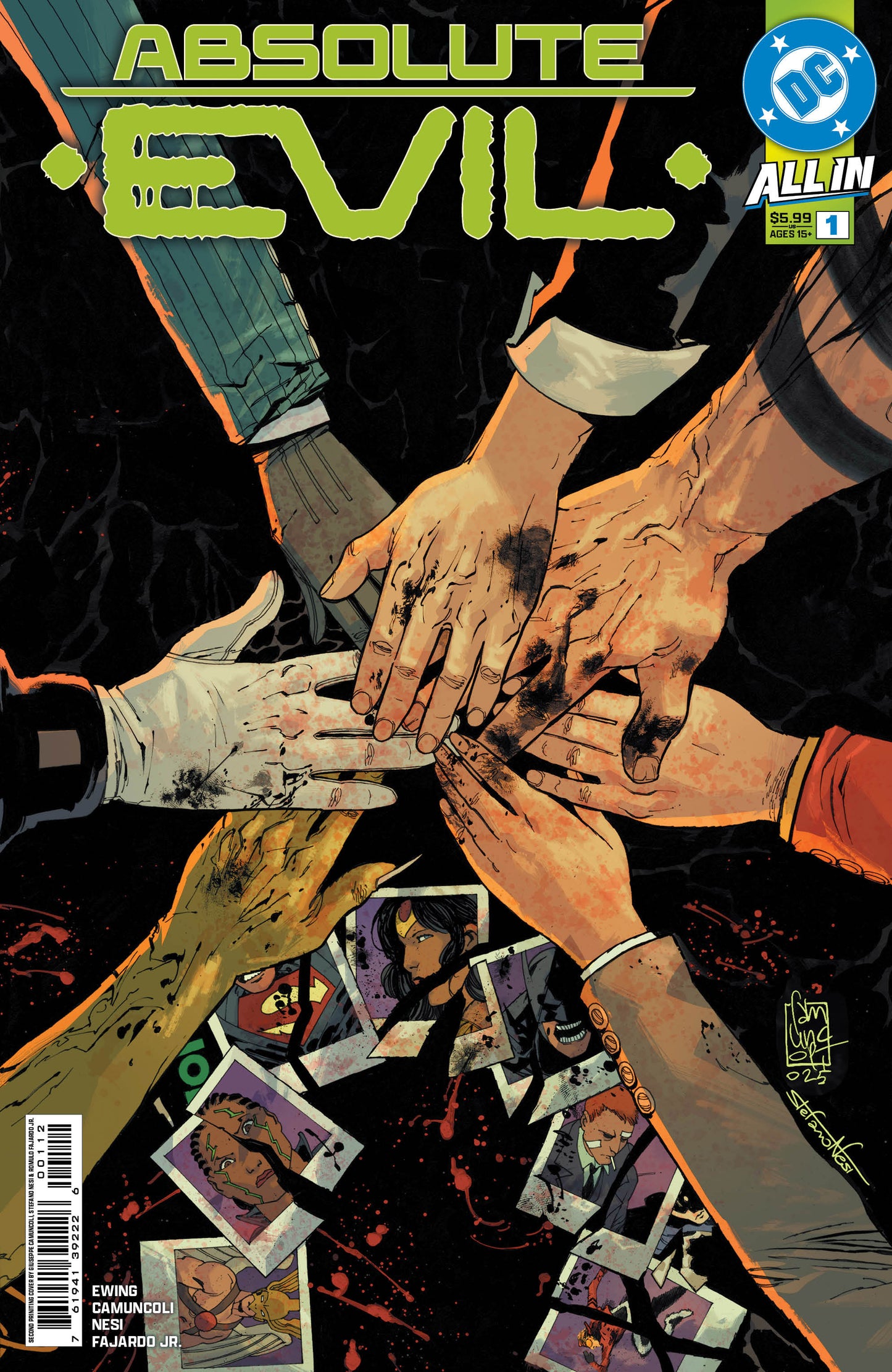 ABSOLUTE EVIL #1 (ONE SHOT) Second Printing