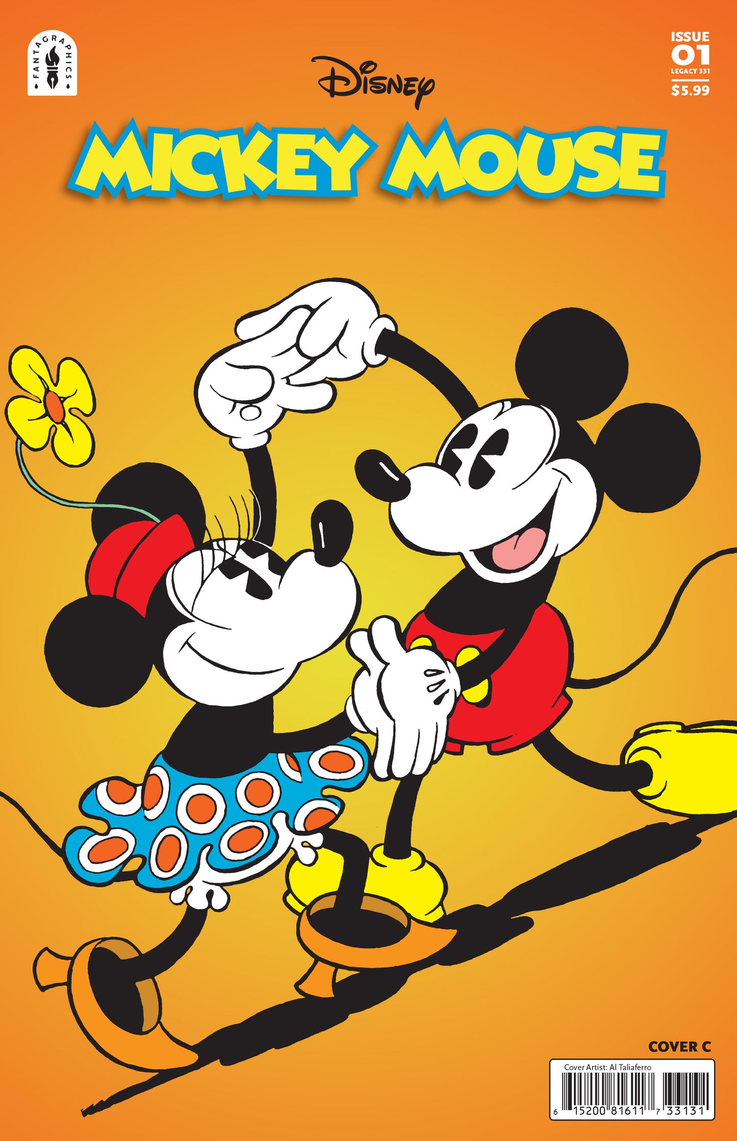 MICKEY MOUSE THE PHANTOM BLOTS DOUBLE REVENGE #1 CVR C AL TALIAFERRO VAR