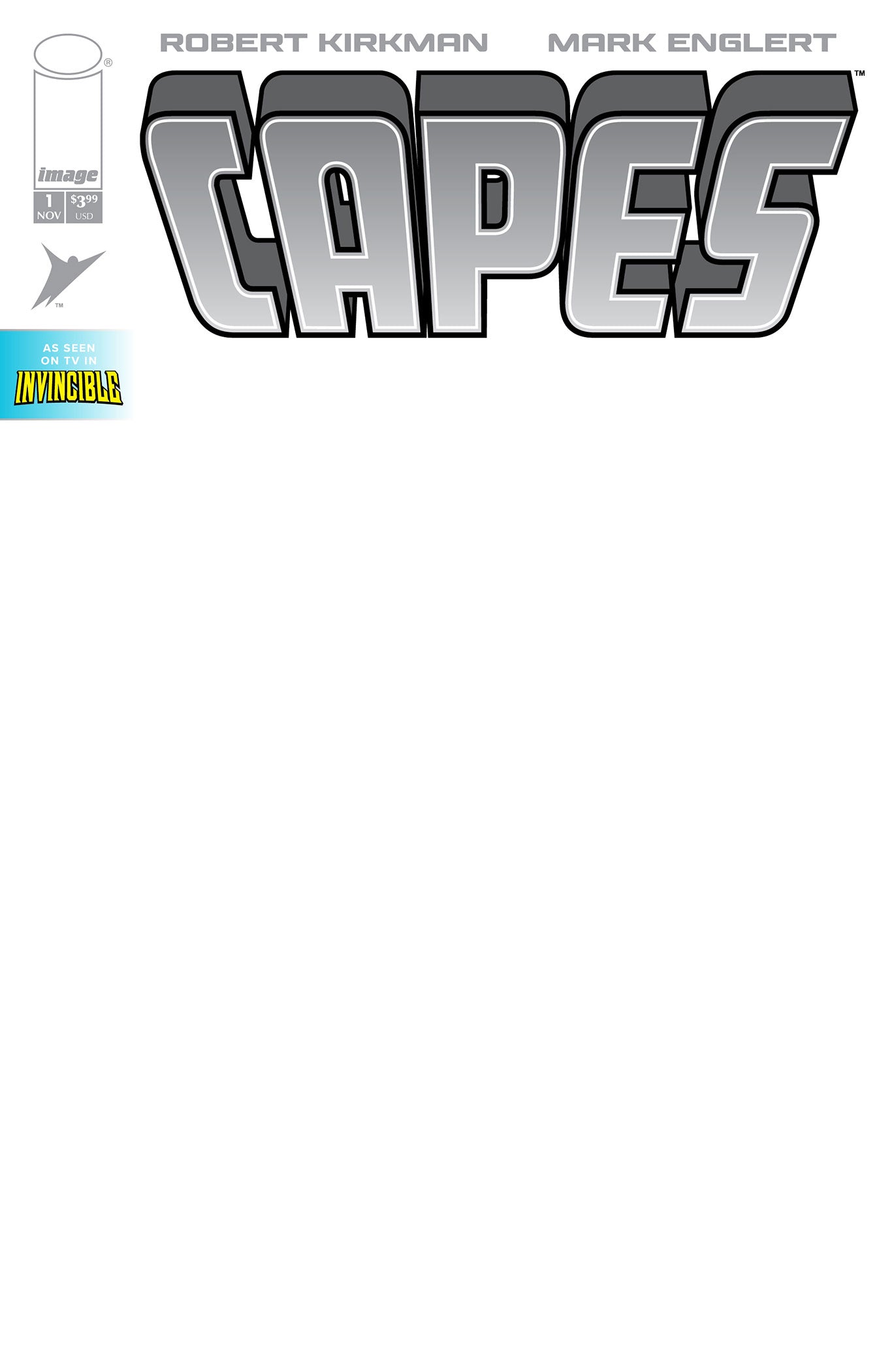 INVINCIBLE UNIVERSE CAPES #1 CVR F BLANK SKETCH VAR