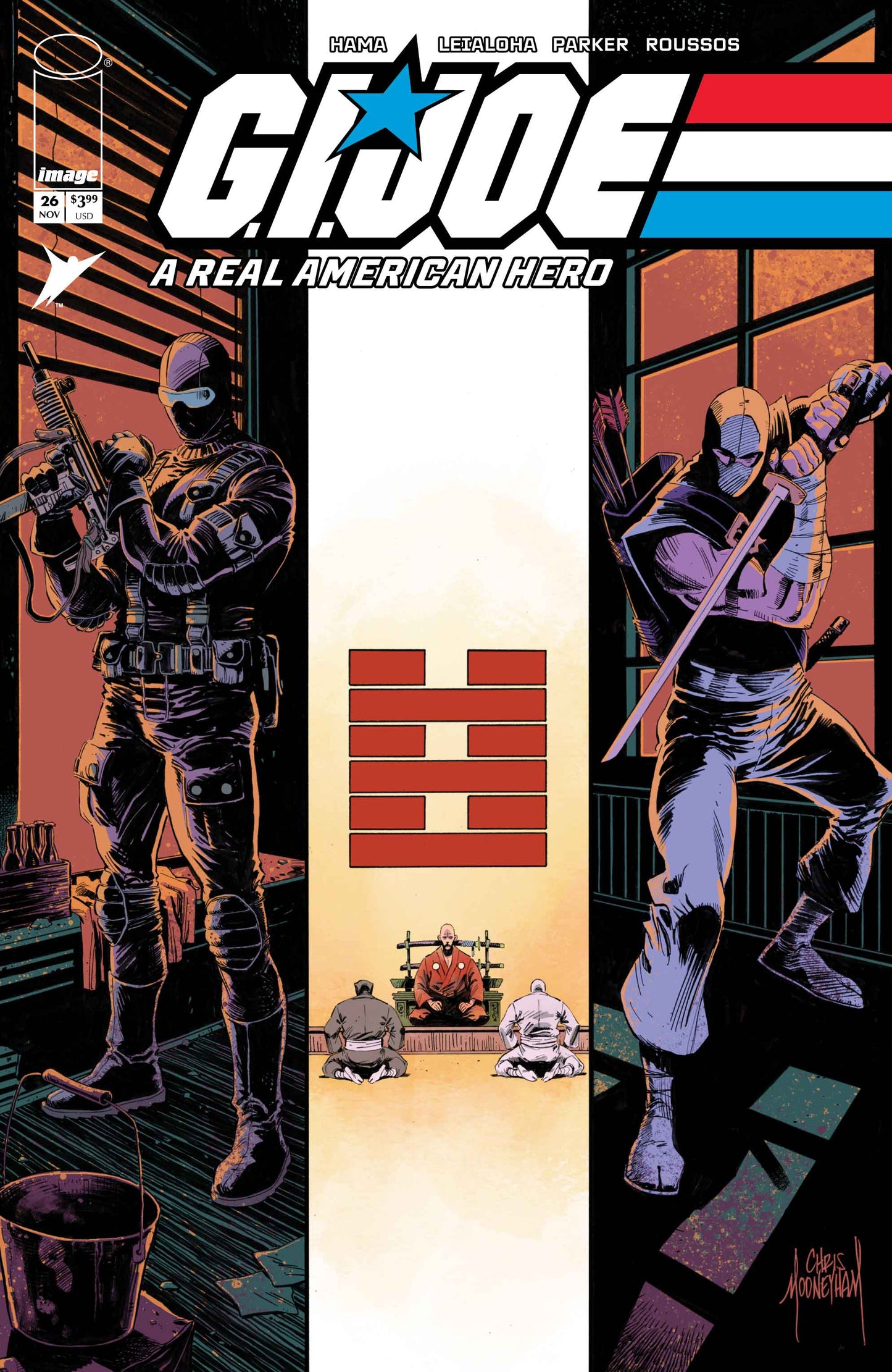 GI JOE A REAL AMERICAN HERO #26 HAMA FILES EDITION CVR B CHRIS MOONEYHAM VAR
