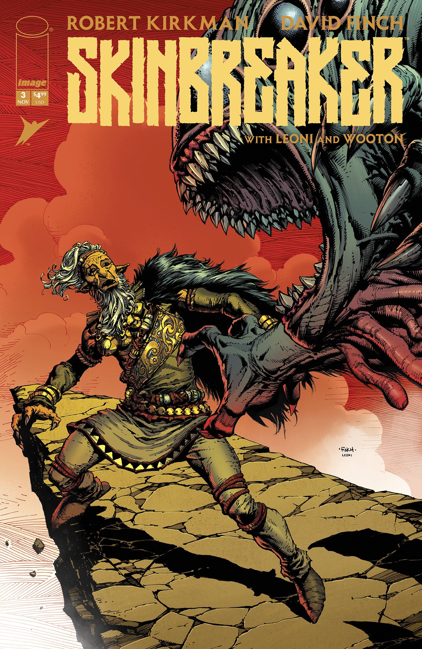 SKINBREAKER #3 CVR A DAVID FINCH & ANNALISA LEONI