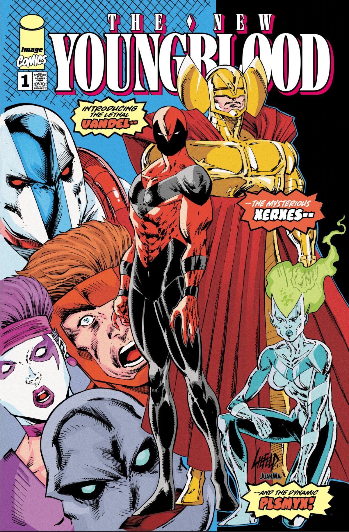 YOUNGBLOOD #1 (2025) 2ND PTG CVR A ROB LIEFELD