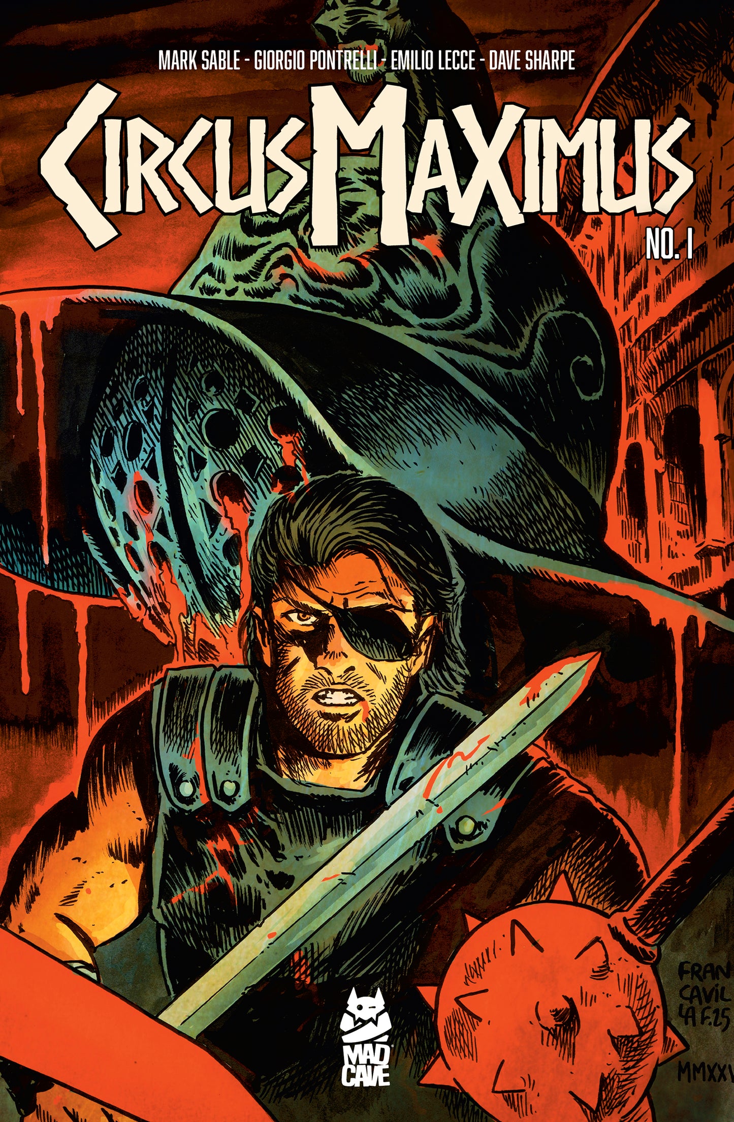 CIRCUS MAXIMUS #1 (OF 5) CVR B FRANCESCO FRANCAVILLA VAR