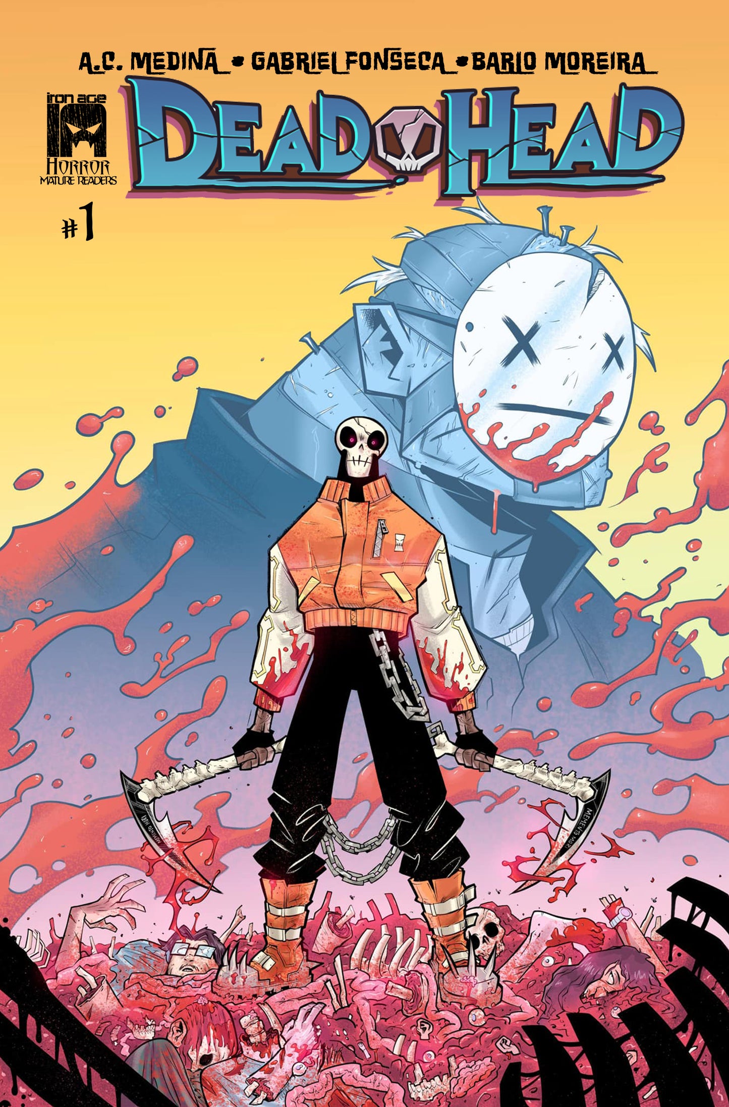 DEAD HEAD #1 (OF 6) CVR A GABRIEL FONSECA & BARLO MOREIRA (MR)