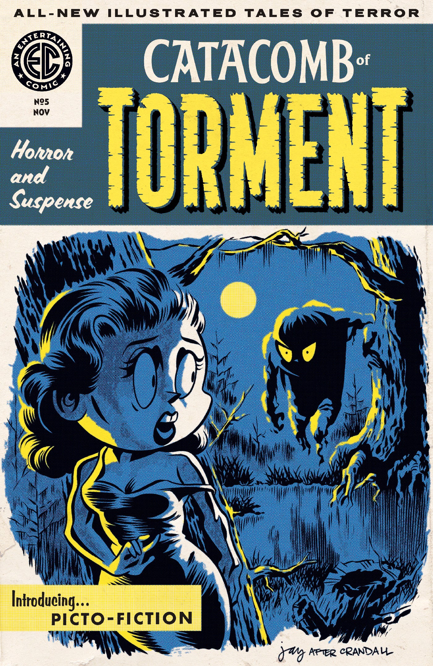 EC CATACOMB OF TORMENT #5 CVR C INC 1:10 JAY STEPHENS EC HOMAGE VAR