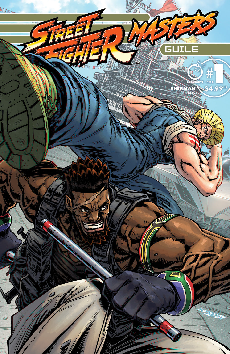 STREET FIGHTER MASTERS GUILE #1 (ONE SHOT) CVR B JOE NG VAR