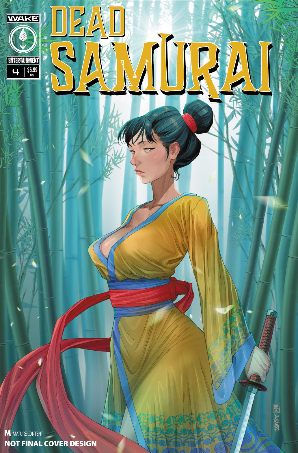 DEAD SAMURAI #4 CVR B WILL SANTOS VAR (MR)