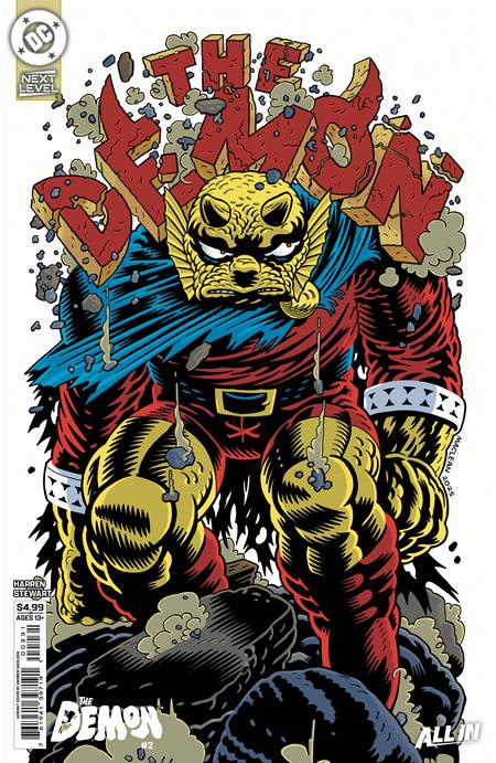 DEMON #2 CVR C ANDREW MACLEAN CARD STOCK VAR