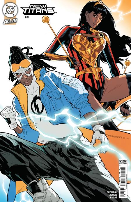 NEW TITANS #41 CVR B JEFF SPOKES CARD STOCK VAR