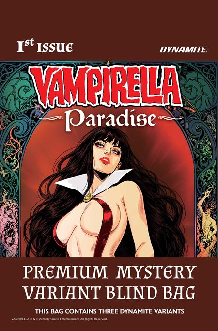VAMPIRELLA PARADISE #1 CVR J PREMIUM MYSTERY BLIND BAG VAR Allocations may occur