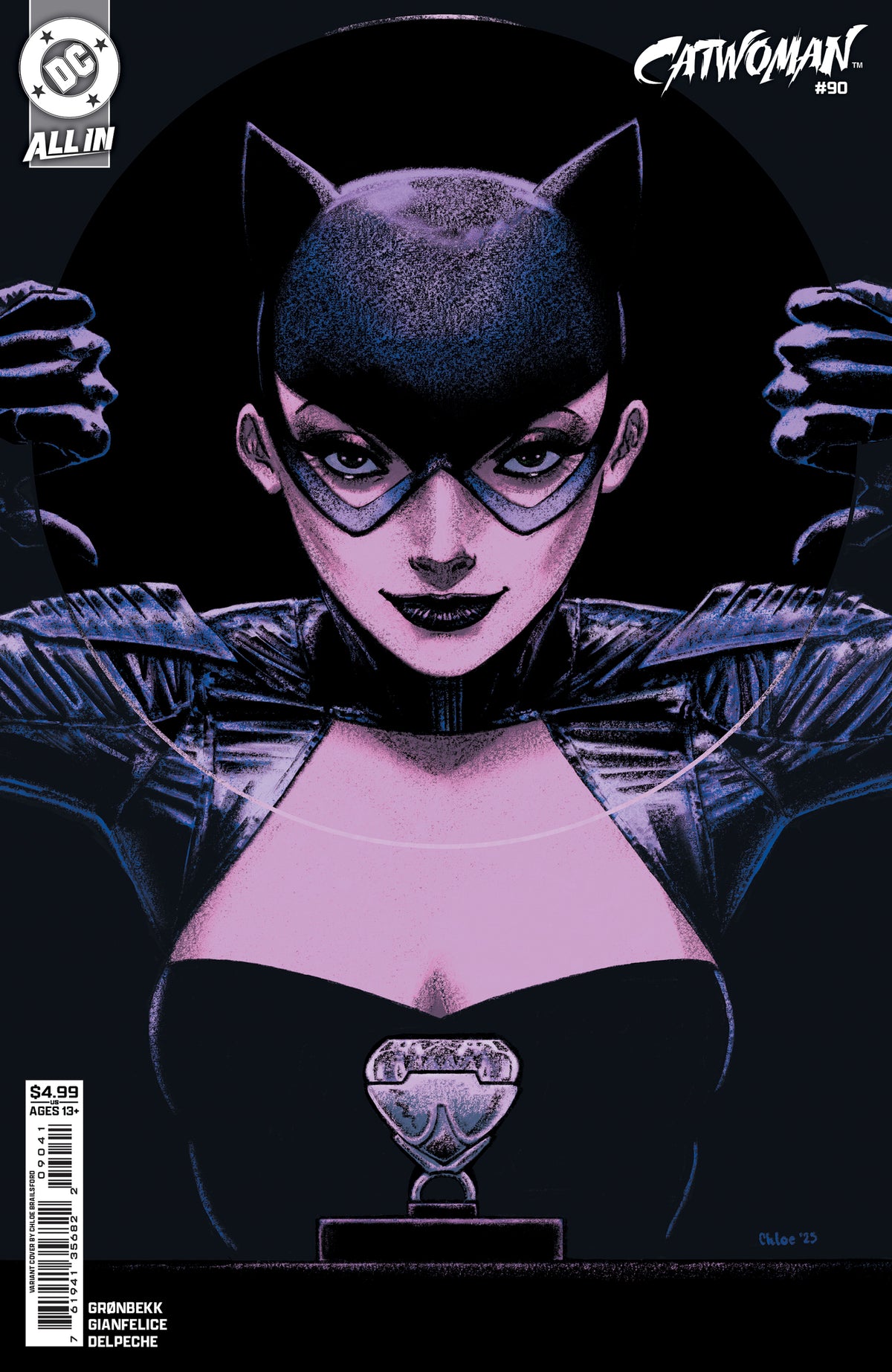 CATWOMAN #90 CVR D CHLOE BRAILSFORD CARD STOCK VAR