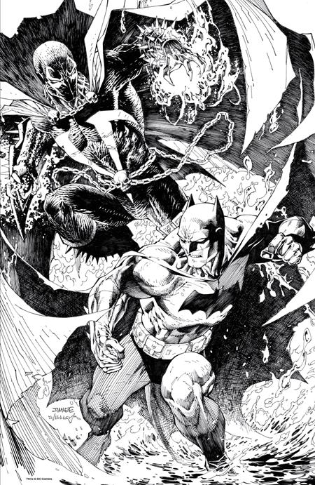 BATMAN SPAWN #1 (ONE SHOT) CVR N INC 1:100 JIM LEE VAR (with toploader)