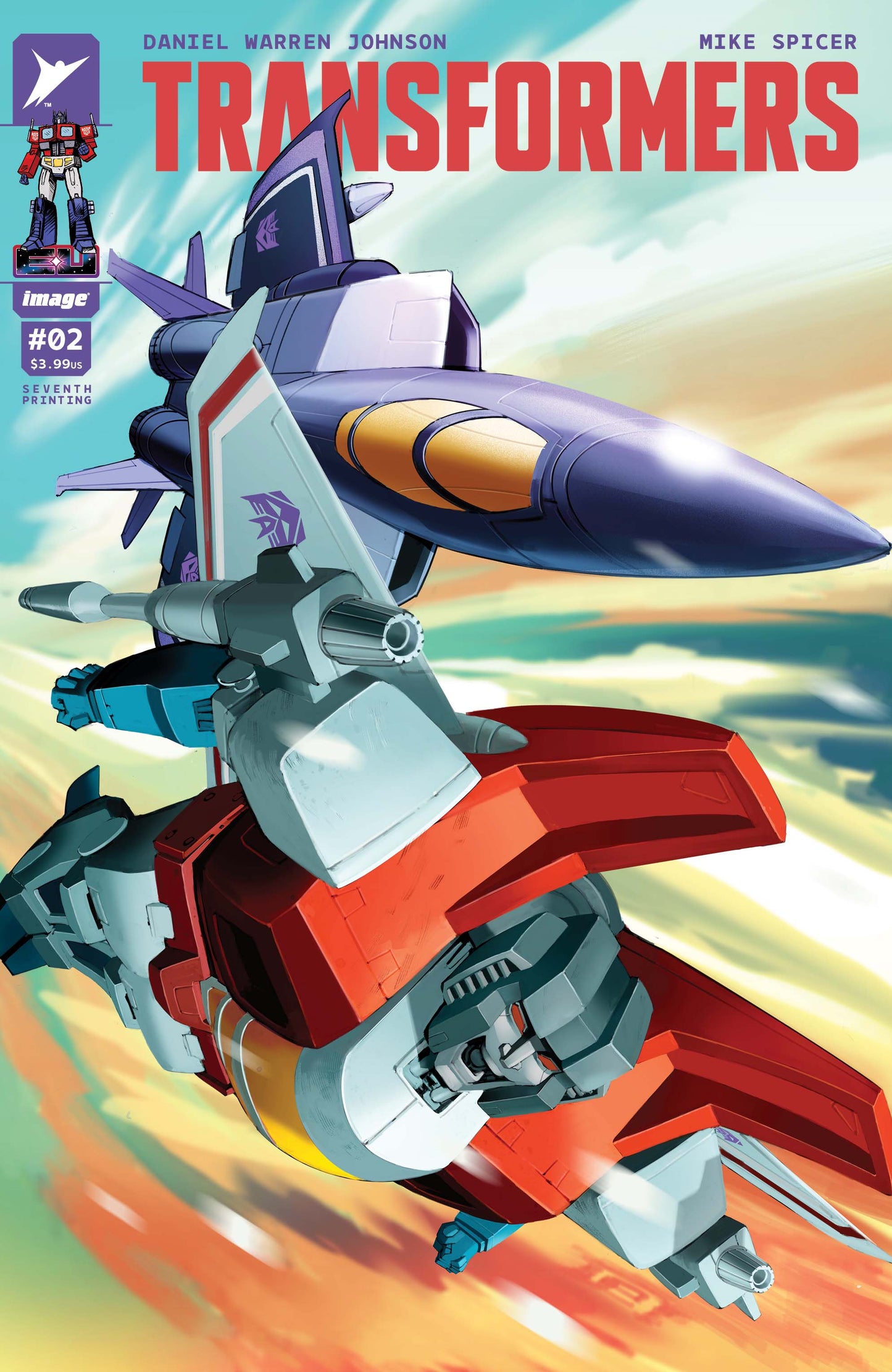 TRANSFORMERS #2 Seventh Printing