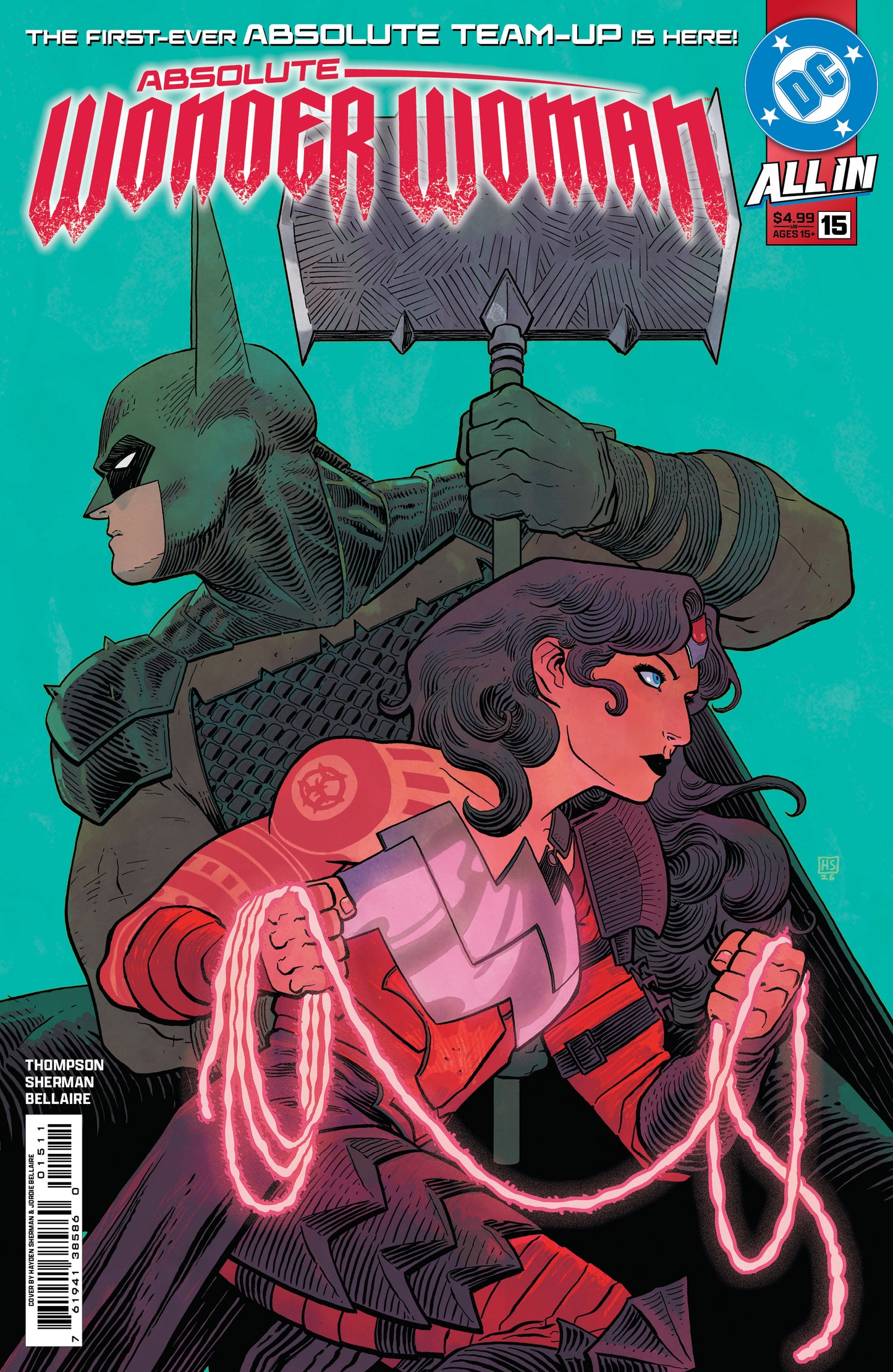ABSOLUTE WONDER WOMAN #15 CVR A HAYDEN SHERMAN