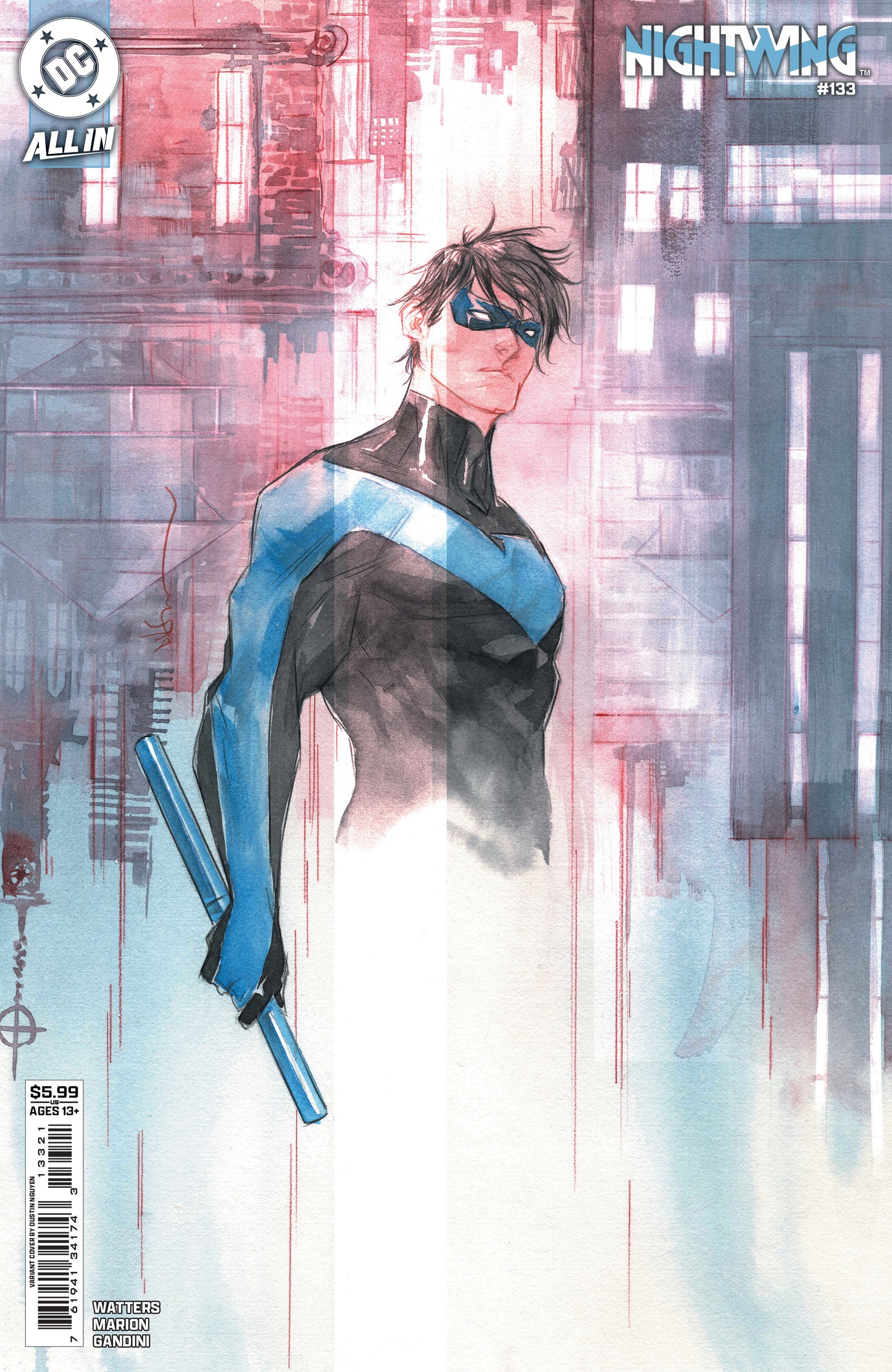 NIGHTWING #133 CVR B DUSTIN NGUYEN CARD STOCK VAR