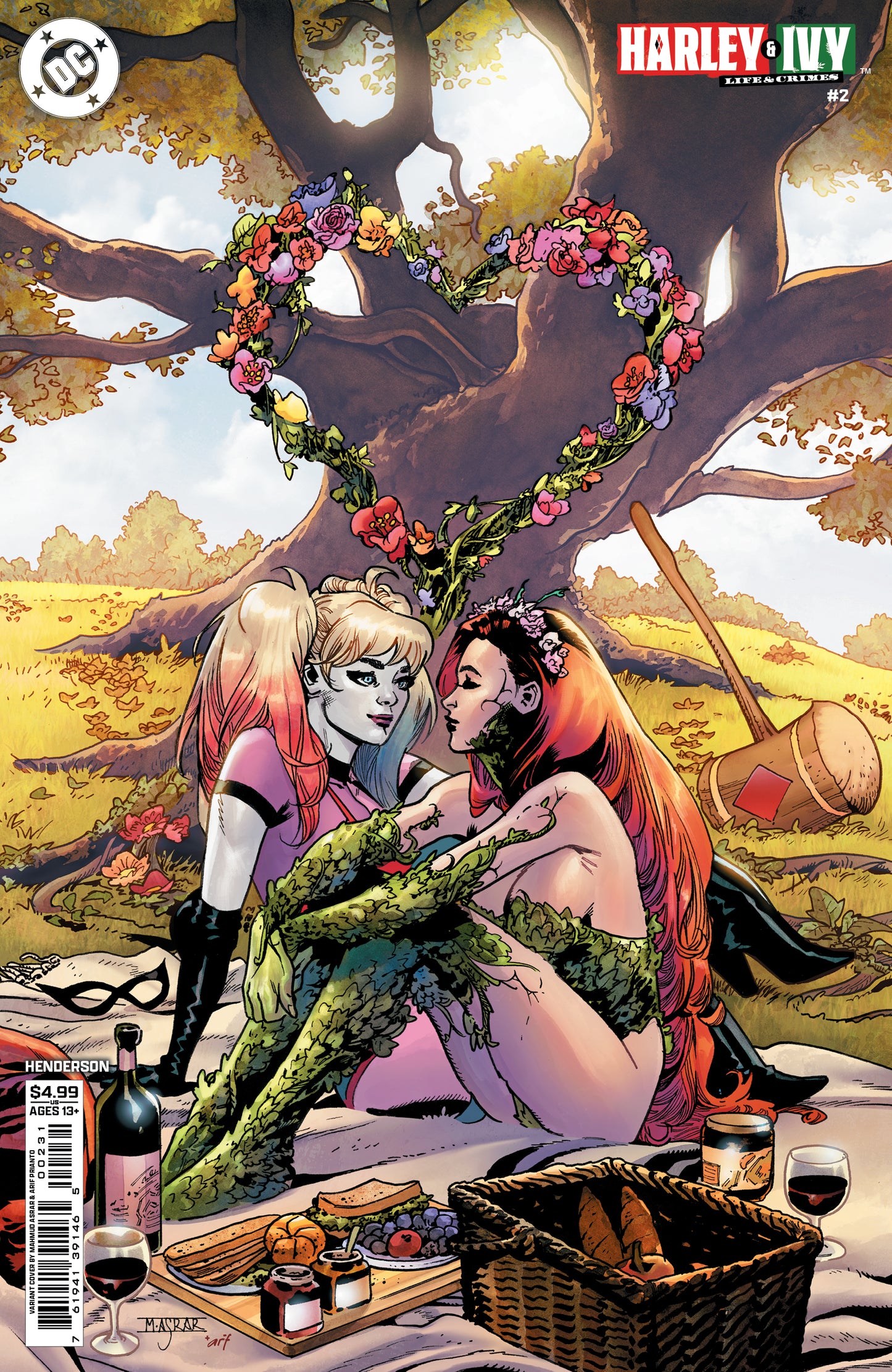 HARLEY AND IVY LIFE AND CRIMES #2 (OF 6) CVR C MAHMUD ASRAR CARD STOCK VAR