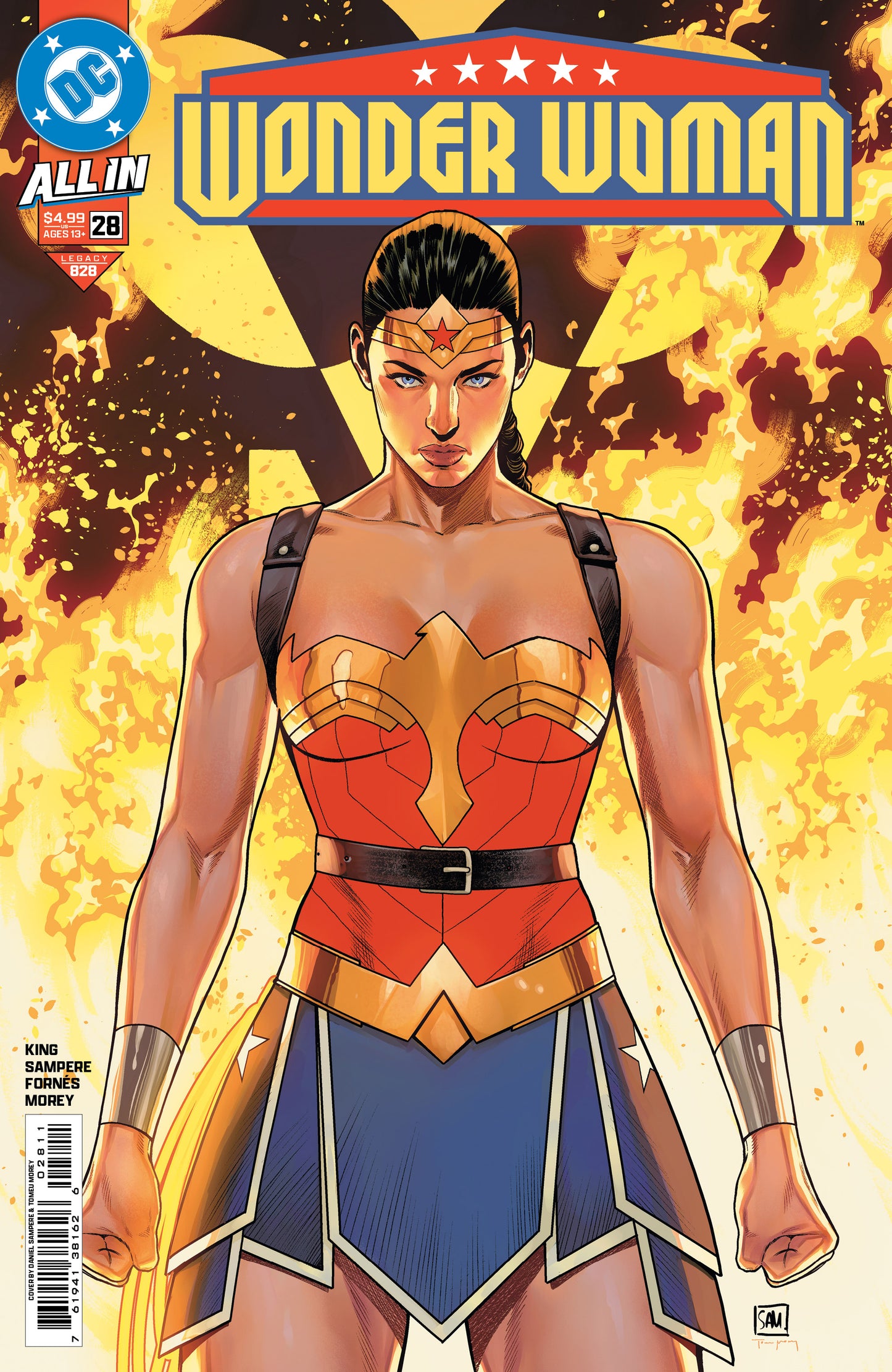 WONDER WOMAN #28 CVR A DANIEL SAMPERE