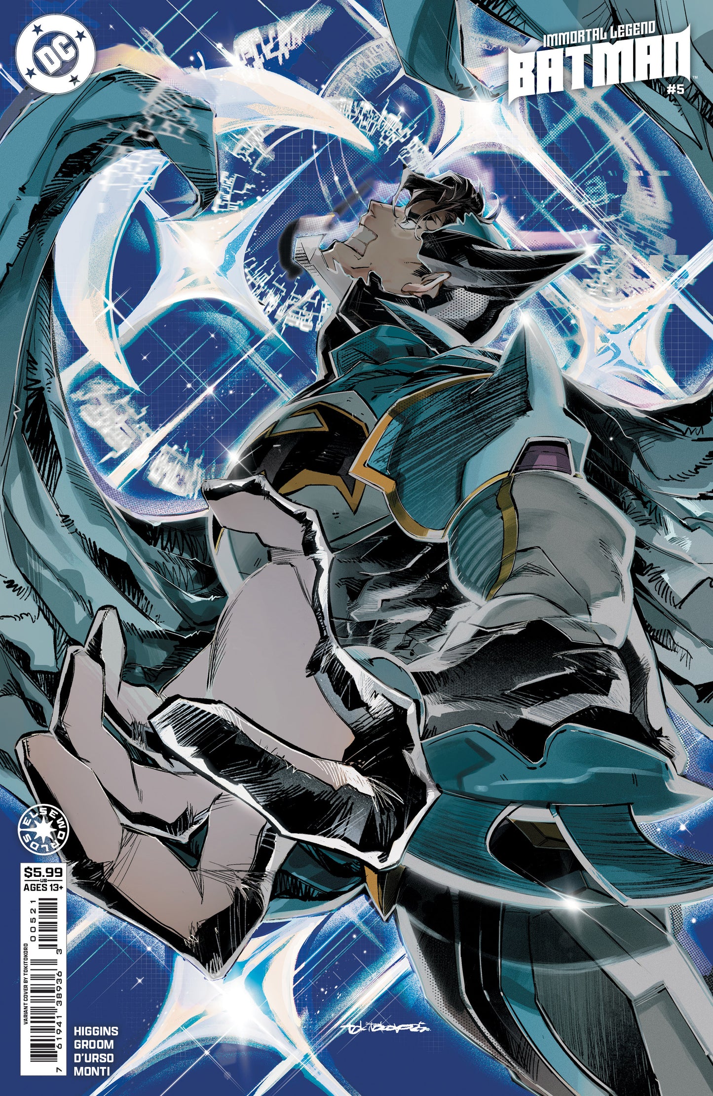 IMMORTAL LEGEND BATMAN #5 (OF 6) CVR B TOKITOKORO CARD STOCK VAR