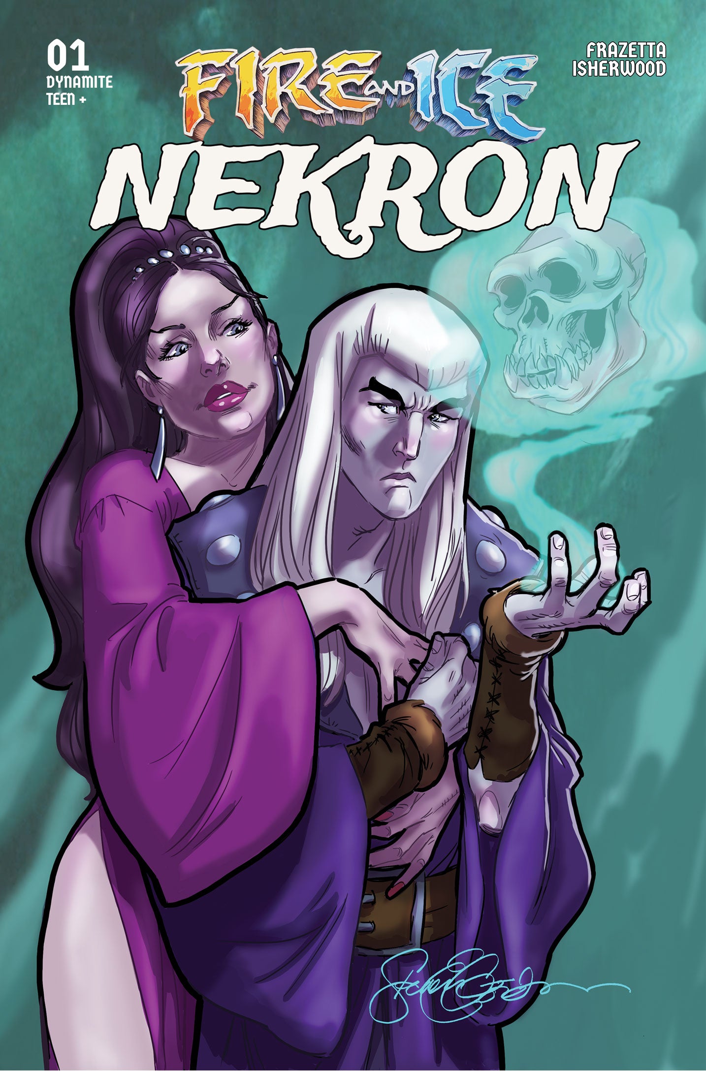 FIRE AND ICE NEKRON #1 (ONE SHOT) CVR C STEVEN GORDON VAR