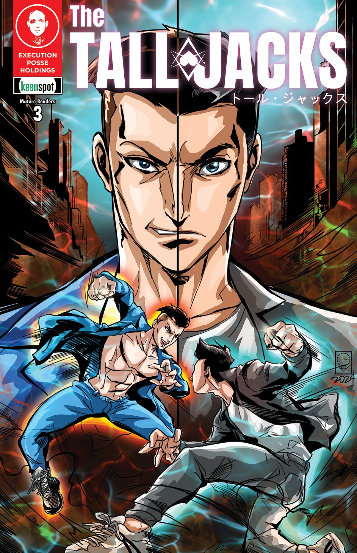 TALL JACKS #3 CVR A GERSHON VILLAMOR SPLIT DECISION (MR)