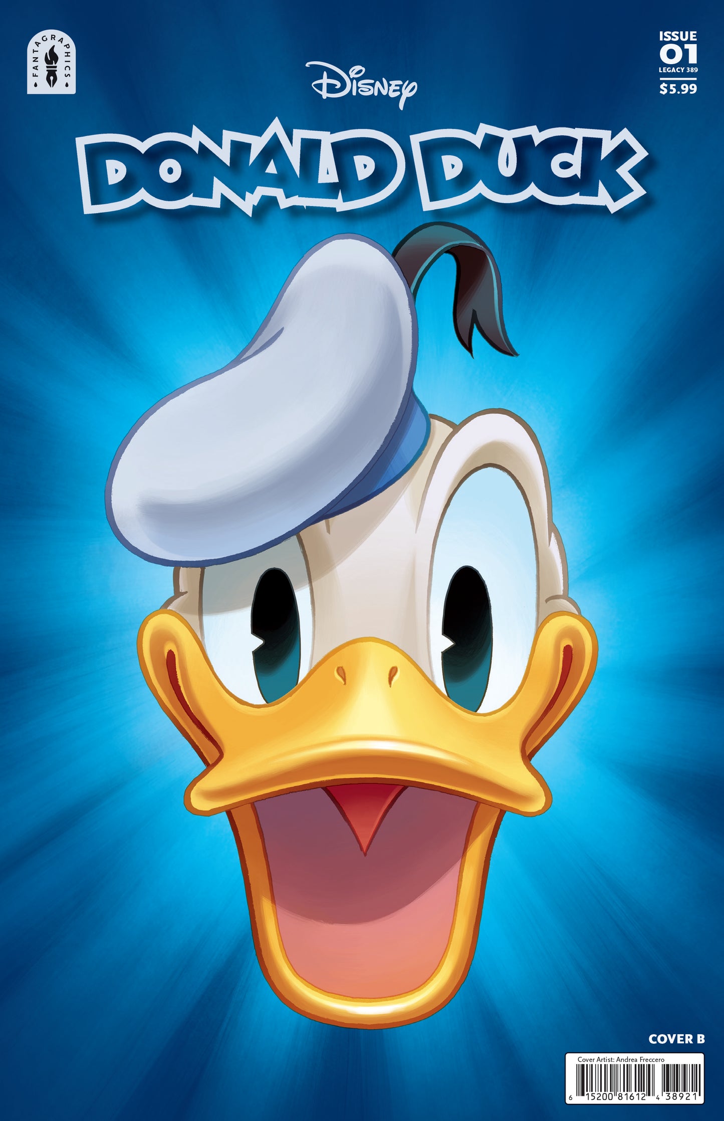 DONALD DUCK LEGACY #389 THE GOLDEN PINEAPPLE CVR B ANDREA FRECCERO VAR