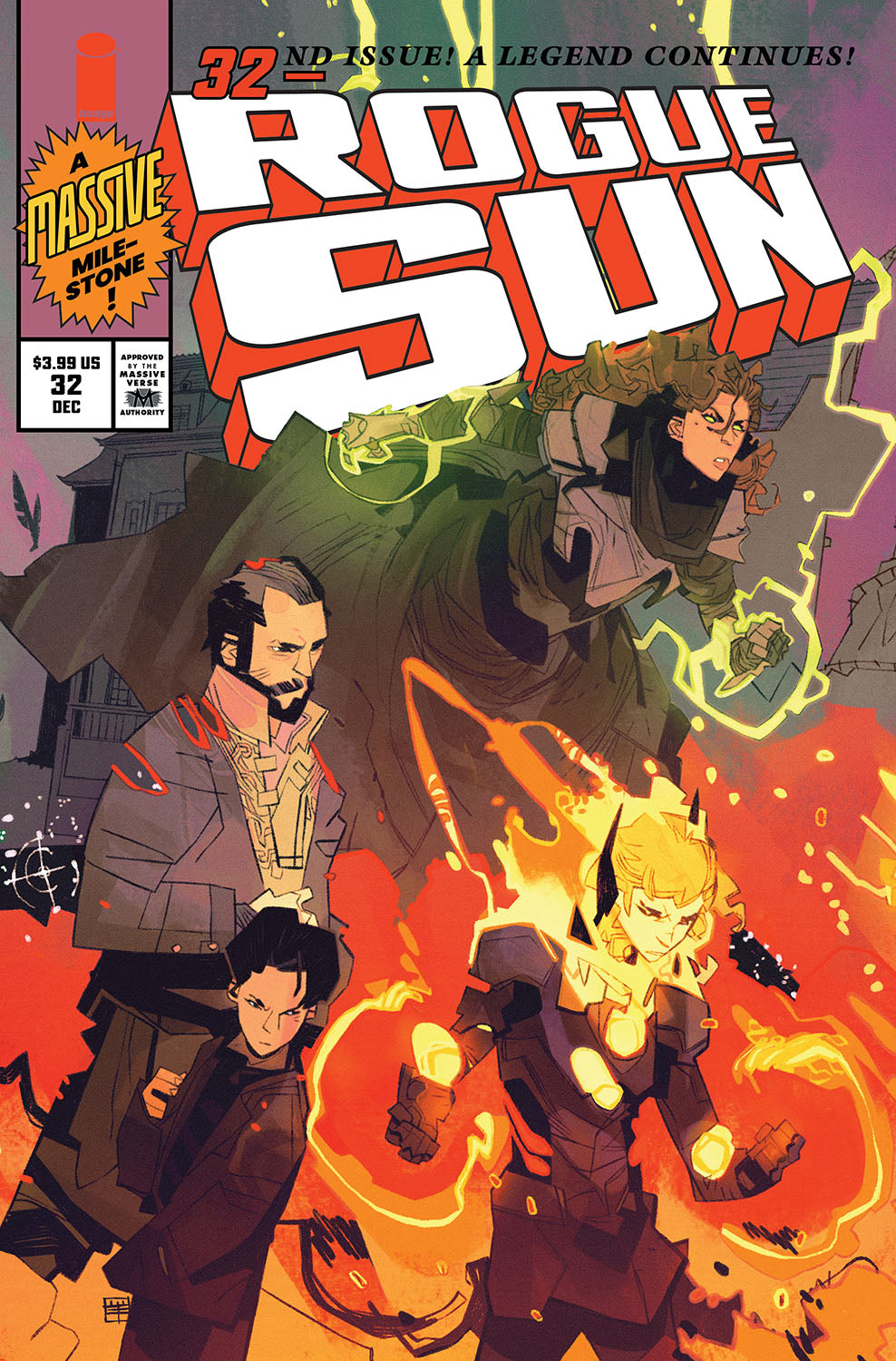 ROGUE SUN #32 CVR B MARCO LOCATI CONNECTING VAR