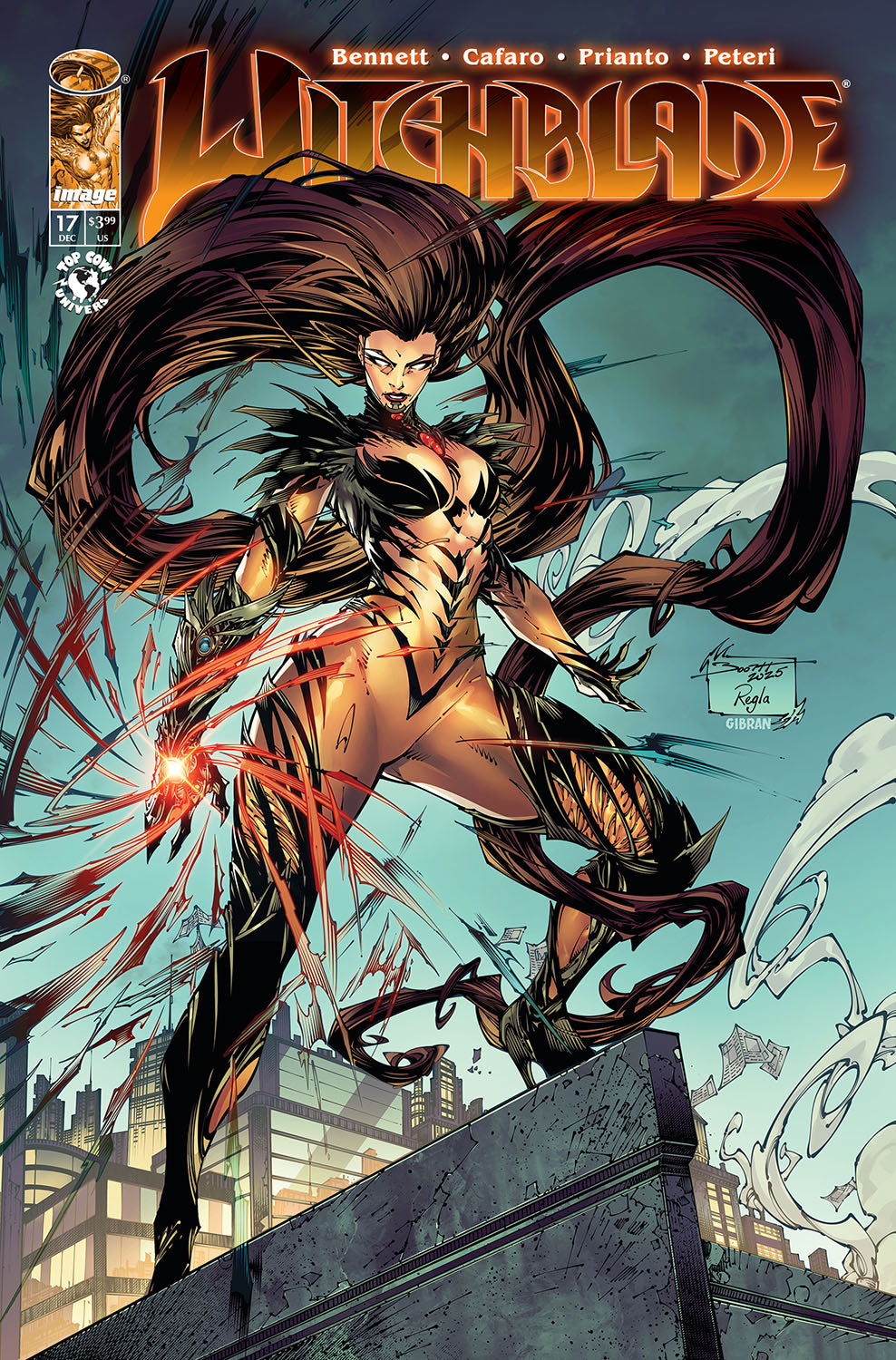 WITCHBLADE #17 CVR B BRETT BOOTH & SAL REGLA VAR
