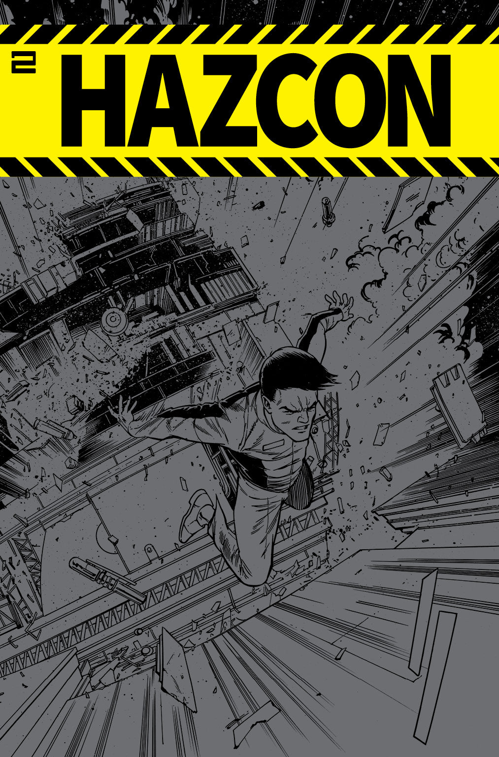 HAZCON #2 (OF 5) CVR D DONNY HADIWIDJAJA KA XIONG UV EMBOSSED BLACK ON BLACK VAR Limited to 125 Allocations May Occur