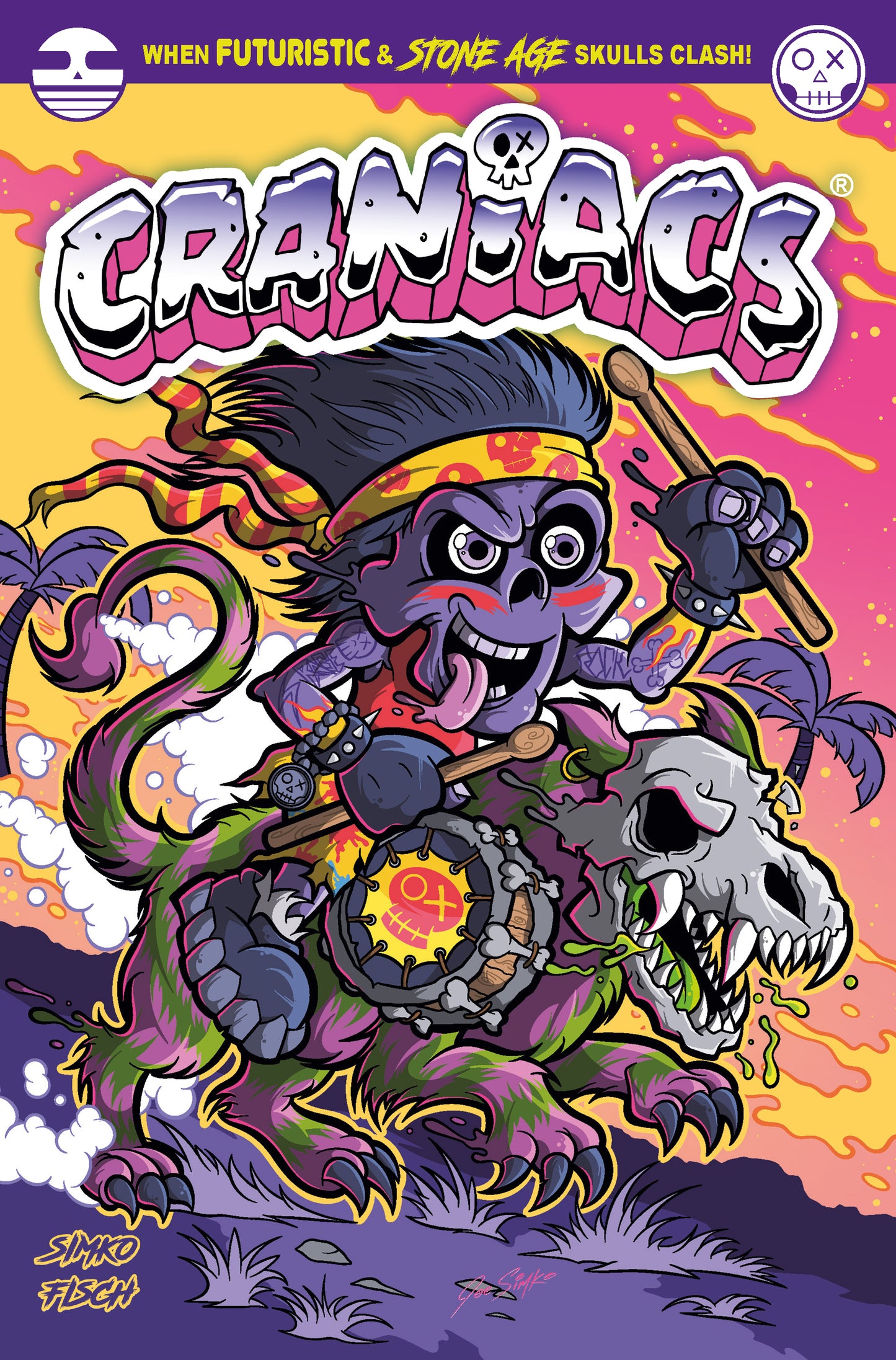 CRANIACS #3 (OF 4) CVR B IAIN SPANHAKE VAR