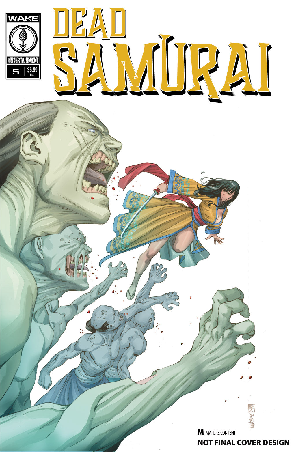 DEAD SAMURAI #5 CVR B WILL SANTOS (MR)