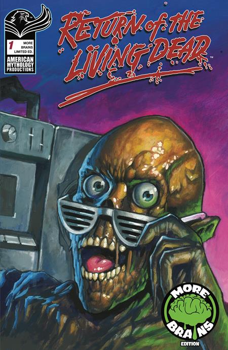 RETURN LIVING DEAD #1 PAUL MAITLAND MORE BRAINS LIMITED EDITION (MR) Limited to 250 Copies Allocations May Occur
