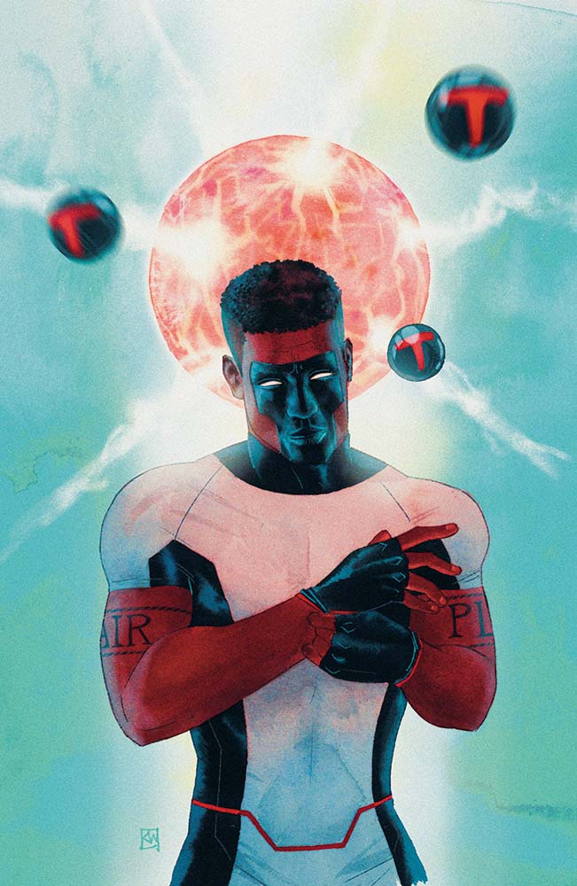 JUSTICE LEAGUE UNLIMITED #15 CVR E KEVIN WADA CARD STOCK VAR (DC K.O.)