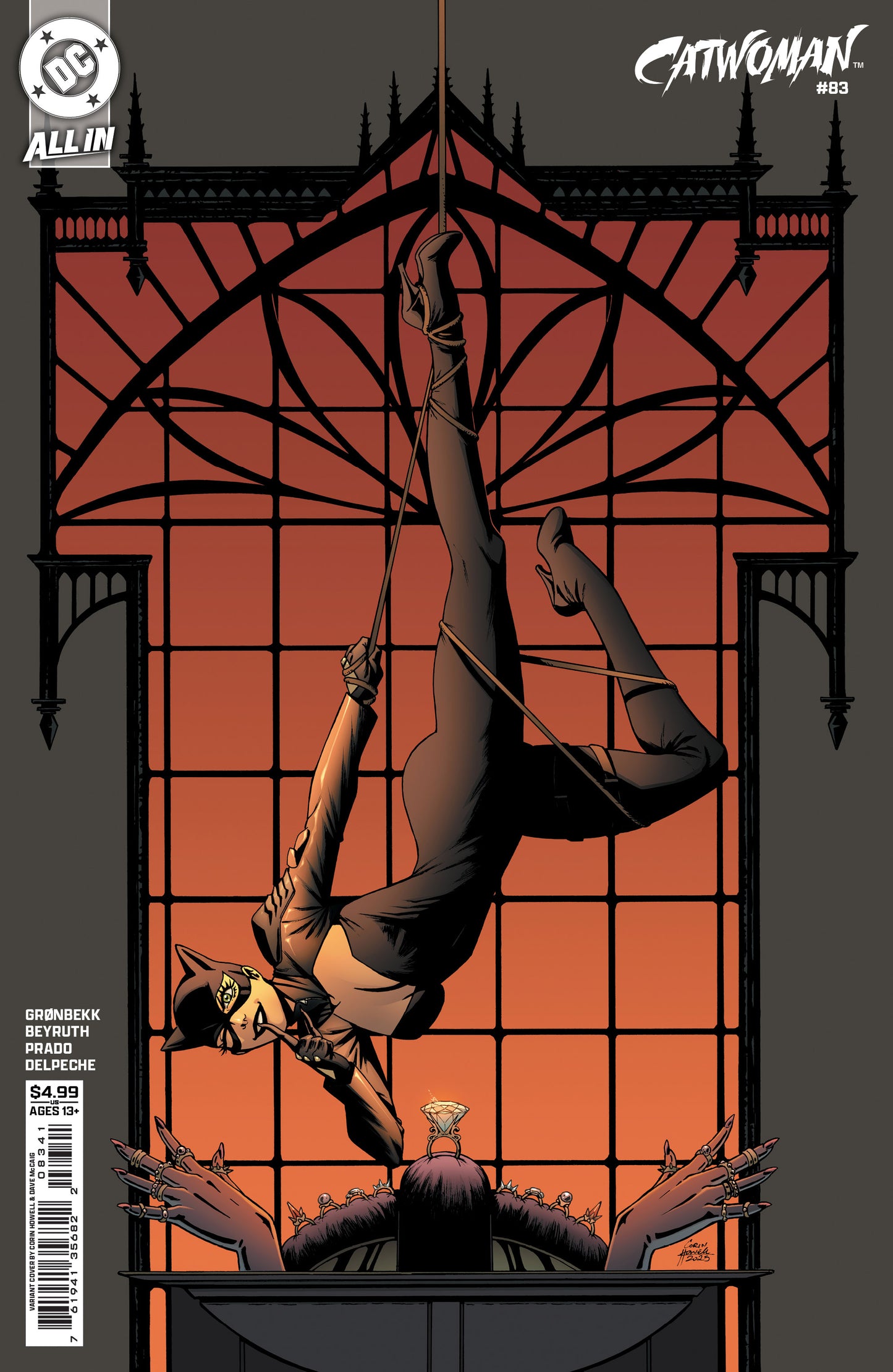 CATWOMAN #83 CVR D CORIN HOWELL CARD STOCK VAR