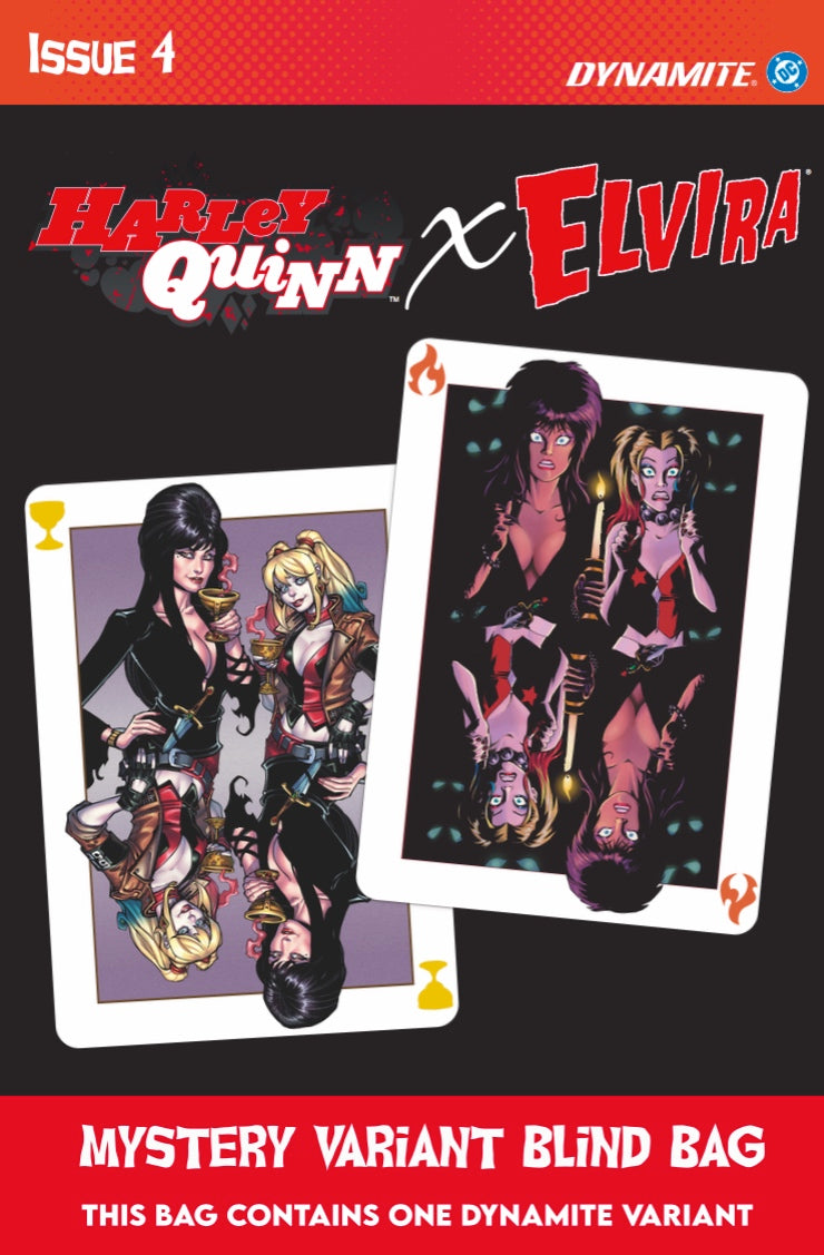 HARLEY QUINN X ELVIRA #4 CVR E BLIND BAG VAR