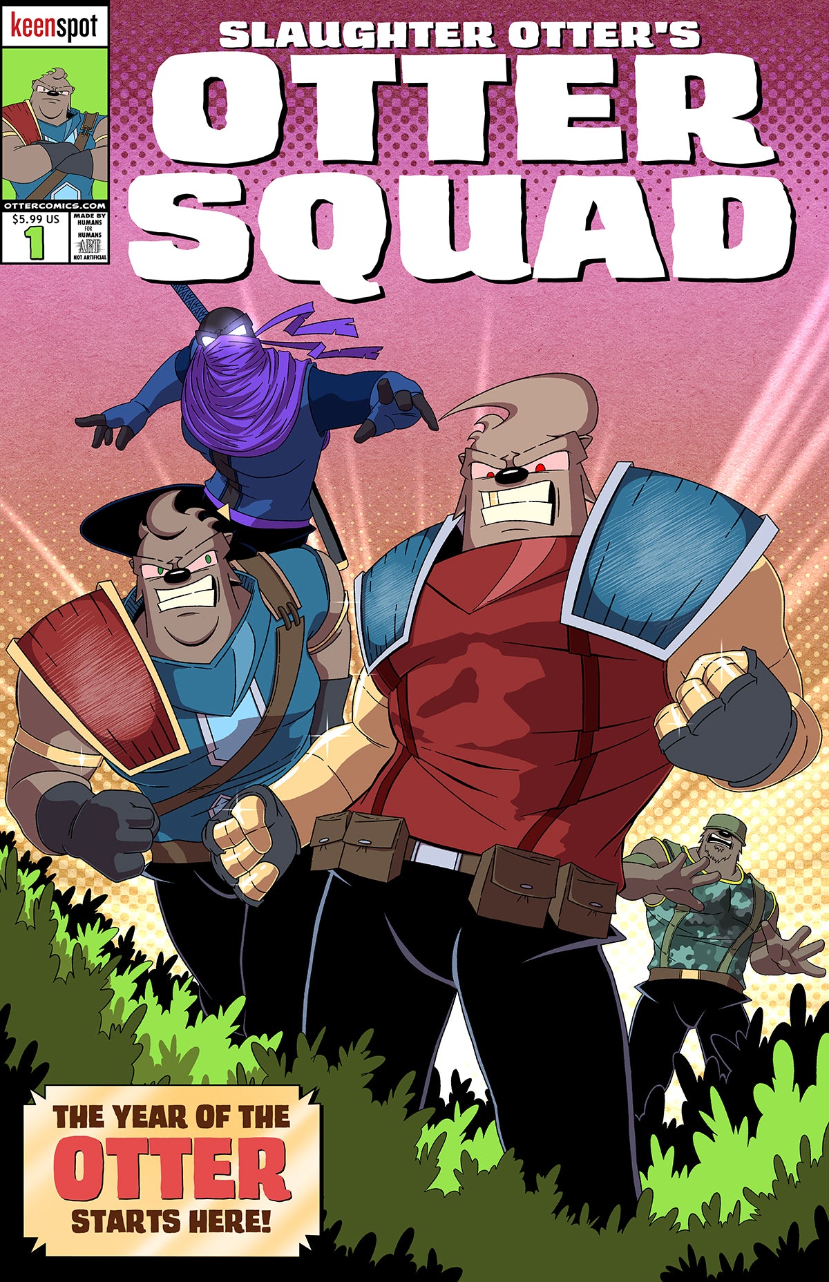 OTTER SQUAD #1 CVR A MATT RODGERS YEAR OF THE OTTER