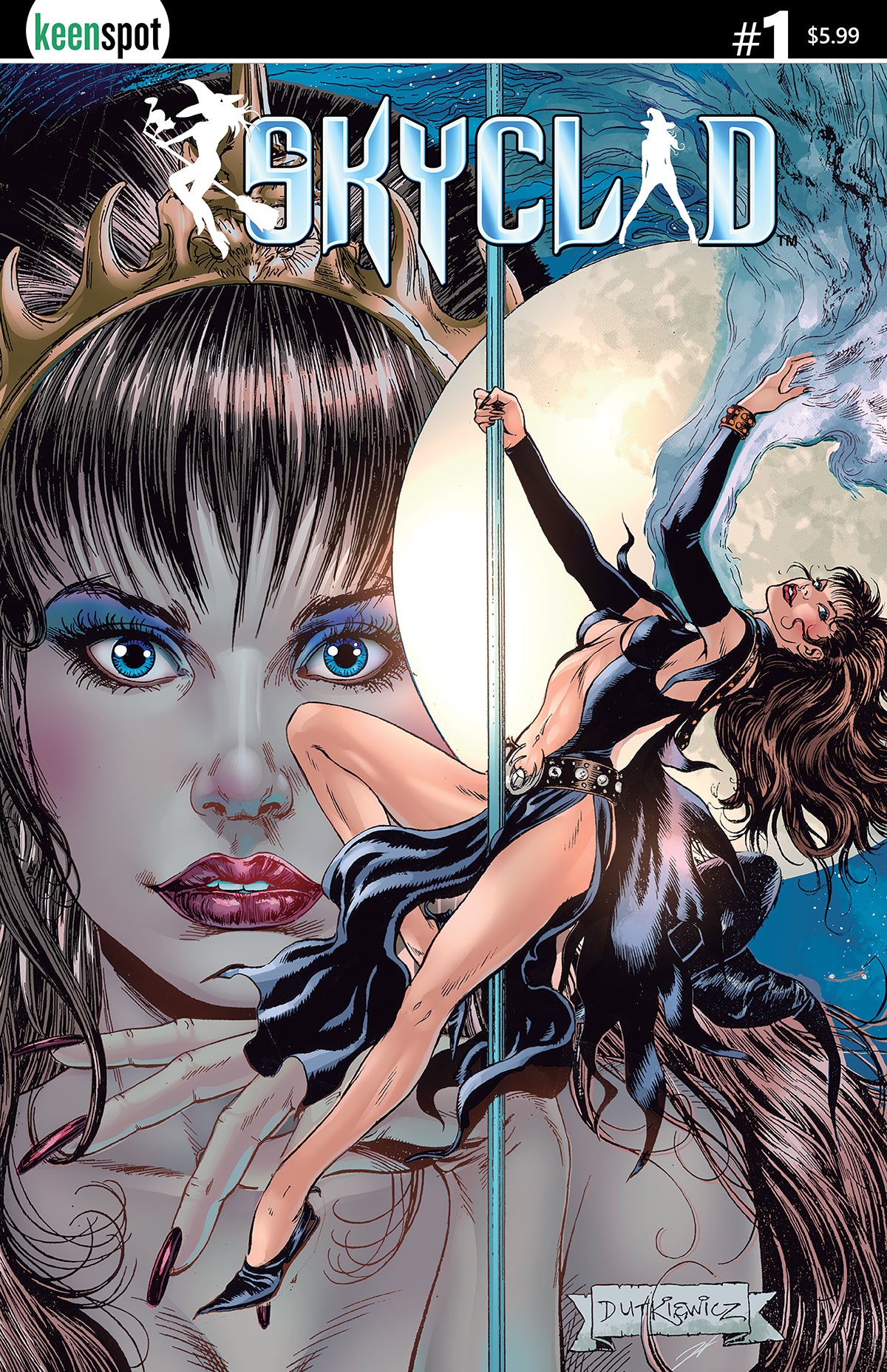 SKYCLAD #1 CVR A MICHAL DUTKIEWICZ PRACTICAL MAGIC (MR)