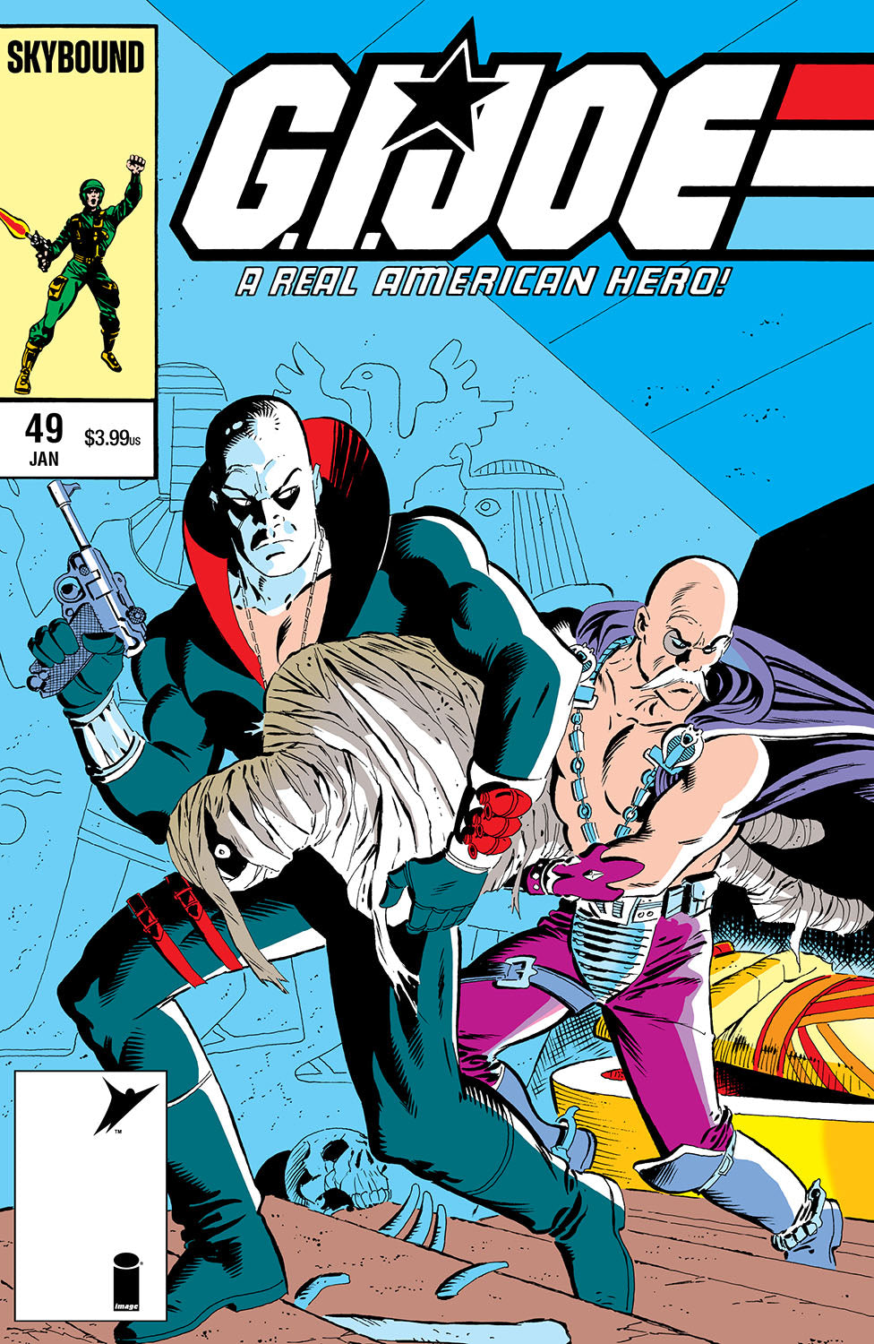 GI JOE A REAL AMERICAN HERO #49 HAMA FILES EDITION CVR A MICHAEL ZECK