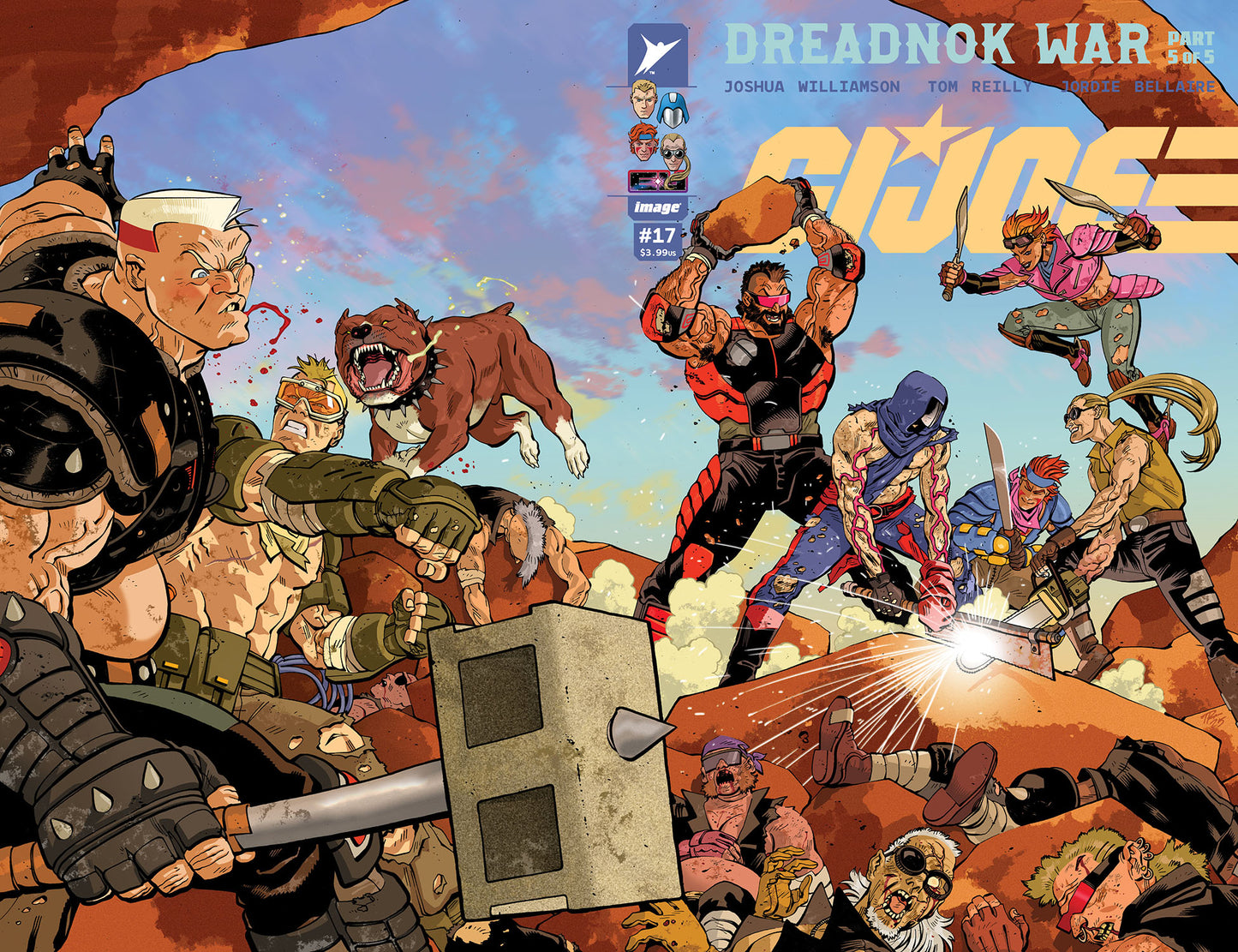 GI JOE #17 CVR A TOM REILLY