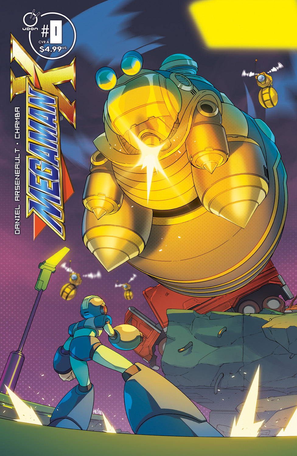 MEGA MAN X #0 (OF 5) CVR C HANZO STEINBACH VAR