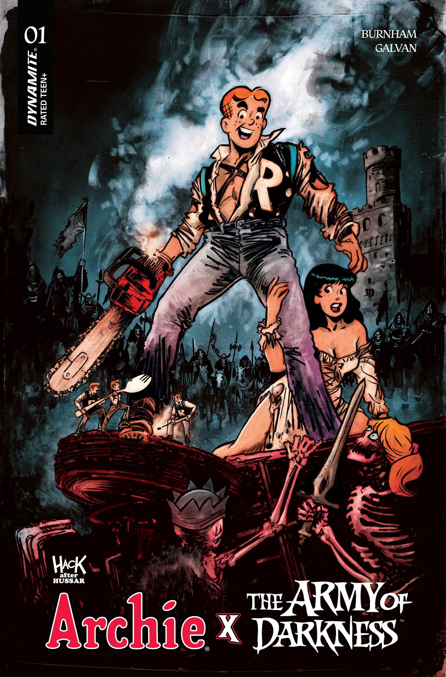ARCHIE X ARMY OF DARKNESS #1 CVR A ROBERT HACK