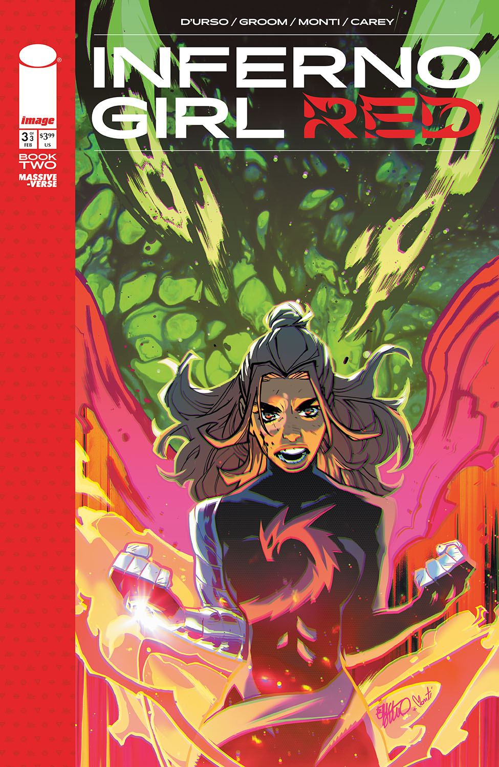 INFERNO GIRL RED BOOK TWO #3 (OF 3) CVR A ERICA DURSO